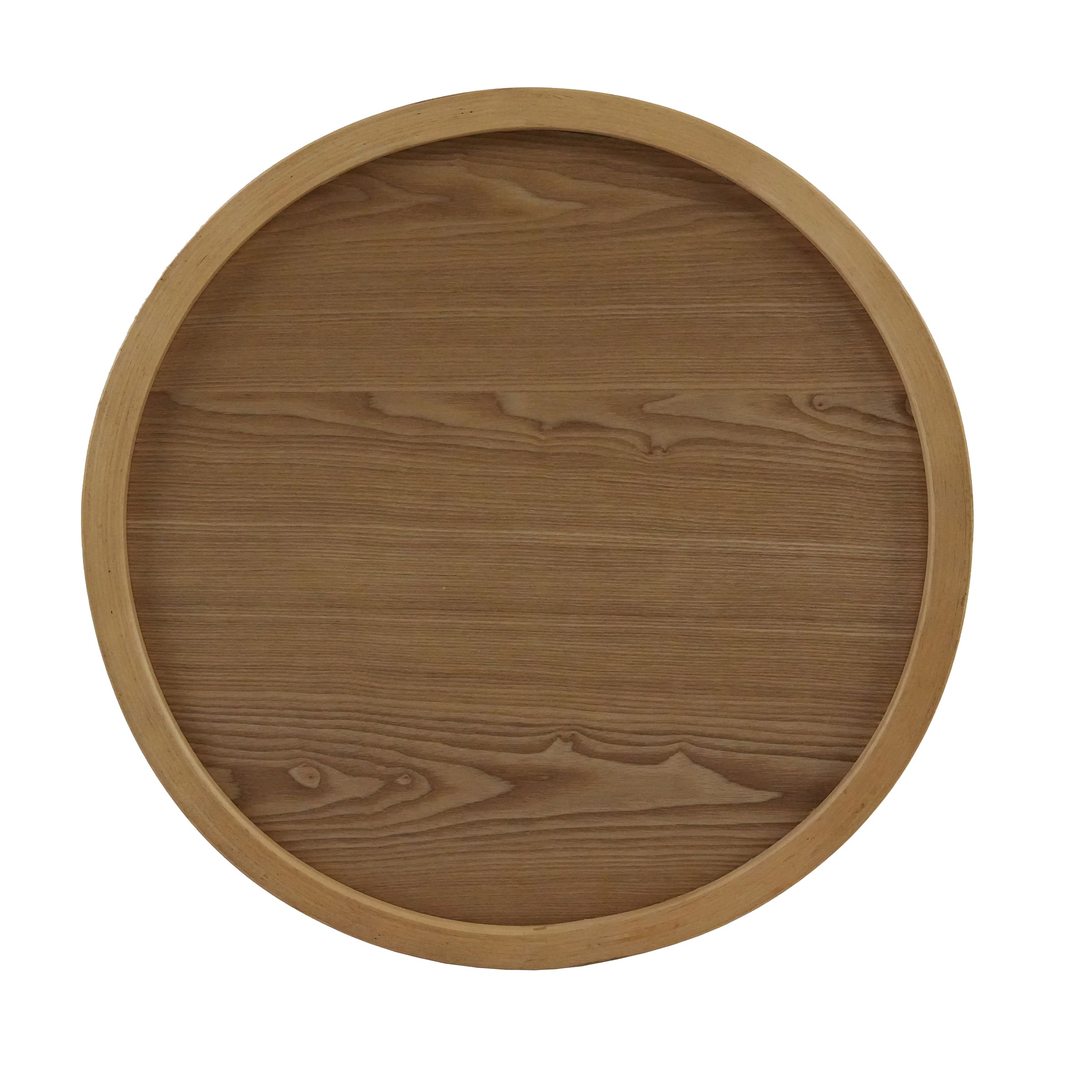 Wooden round tabletop