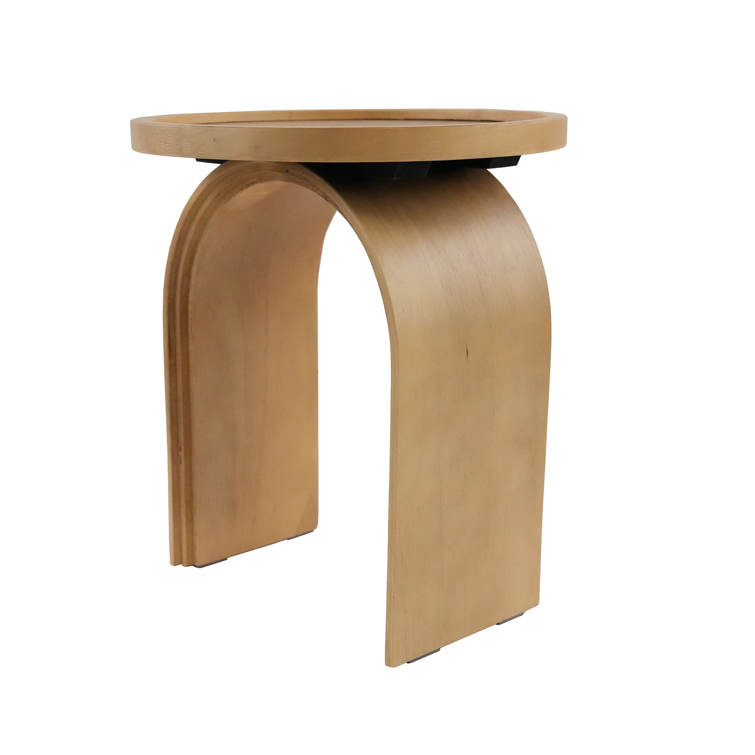 Bottom view of stool without legs