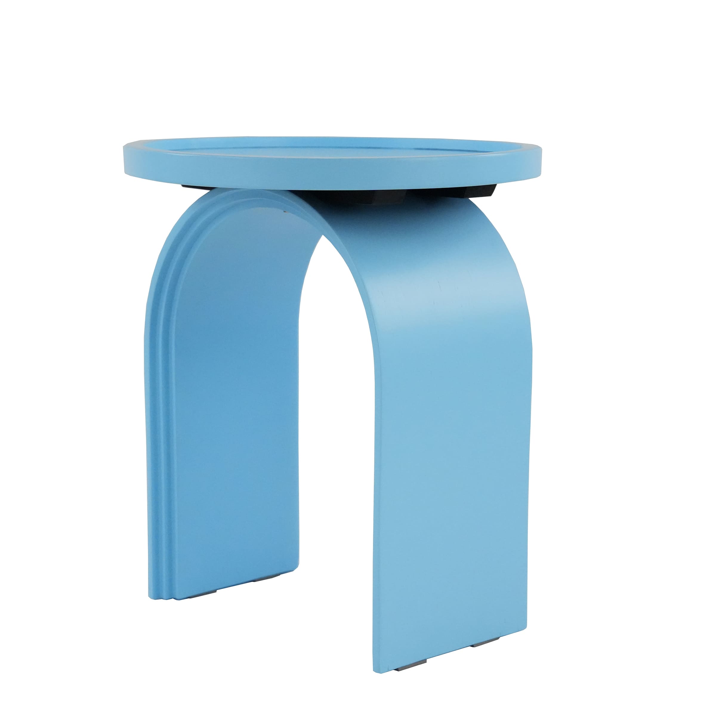 Kmax 17.7”W Modern Round Side Table - 00023ST