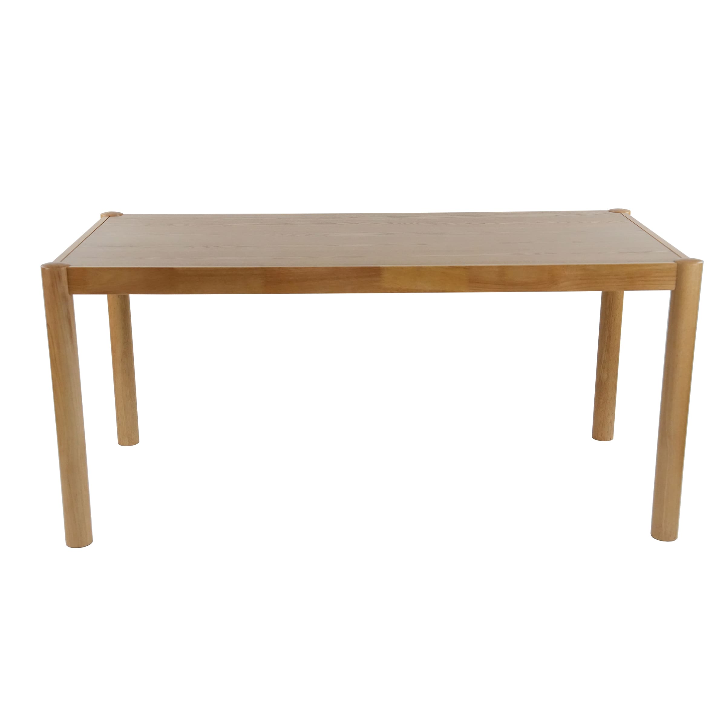 Table viewed from front low angle