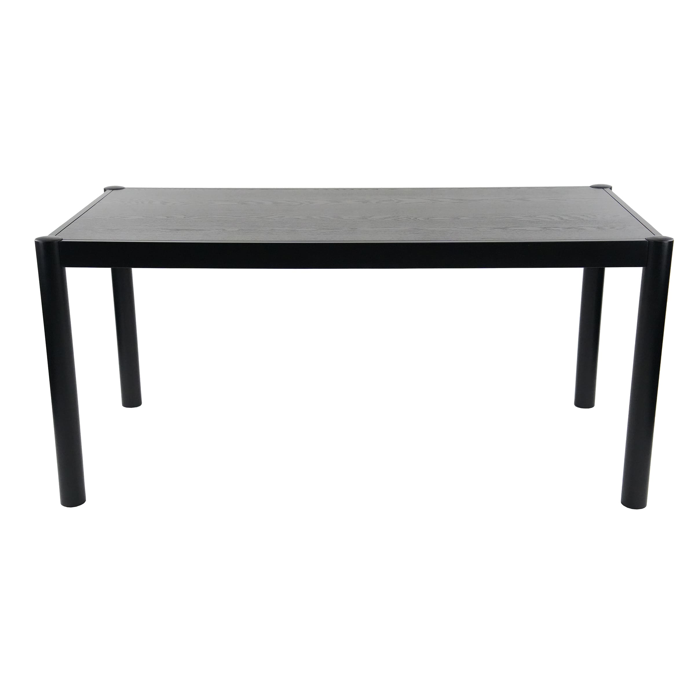 Black rectangular table alone