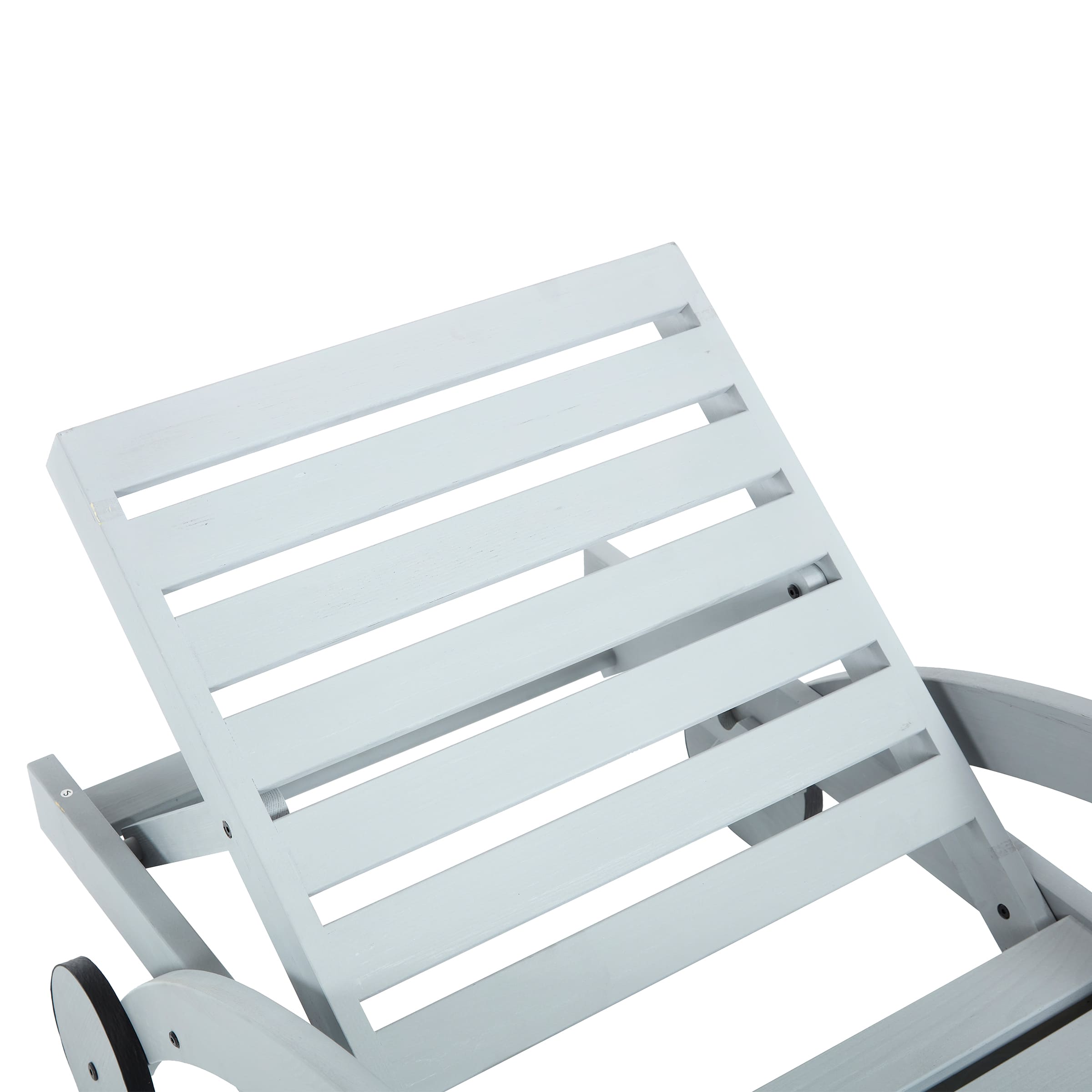 Kmax Adjustable Wood Reclining Lounge Chair - 2602DB