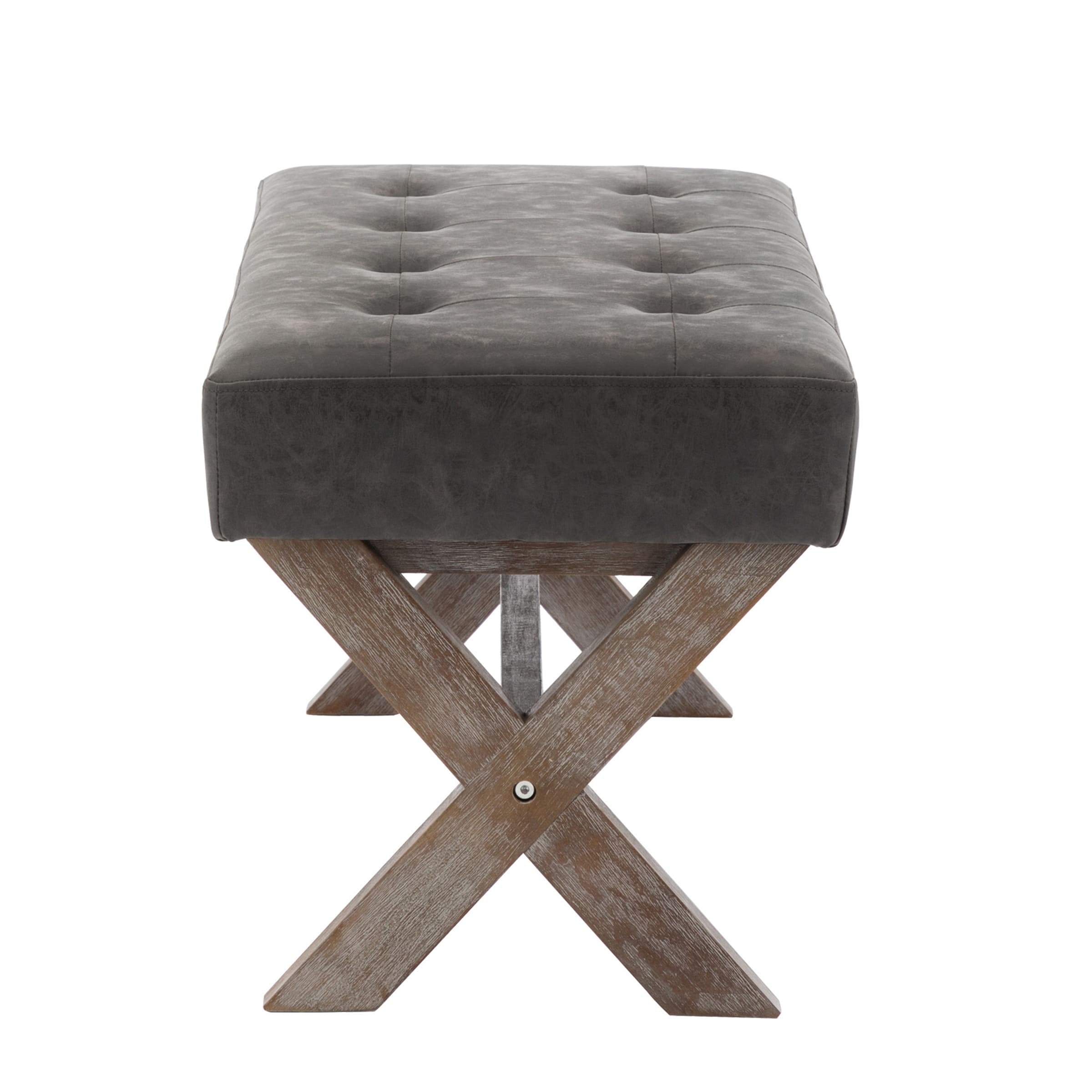 Kmax Fabric Storage Upholstered Entryway Bench - 7868BH