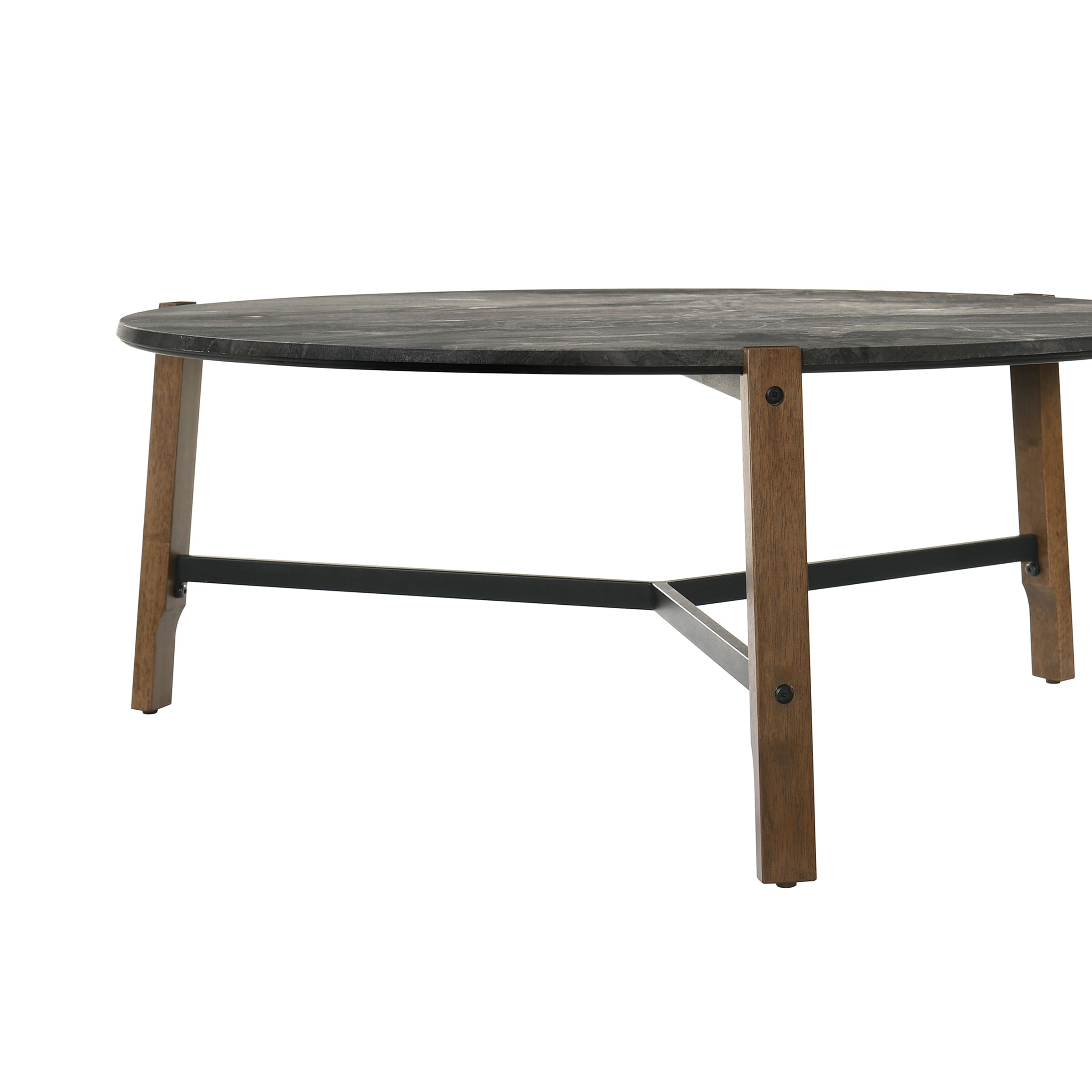 Kmax Modern Mid-Century Round Coffee Table - 00918CT