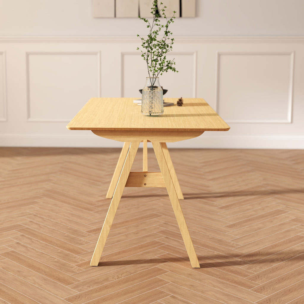 Kitchen Table Solid Solid Wood Kitchen Dining Table - 66002DT
