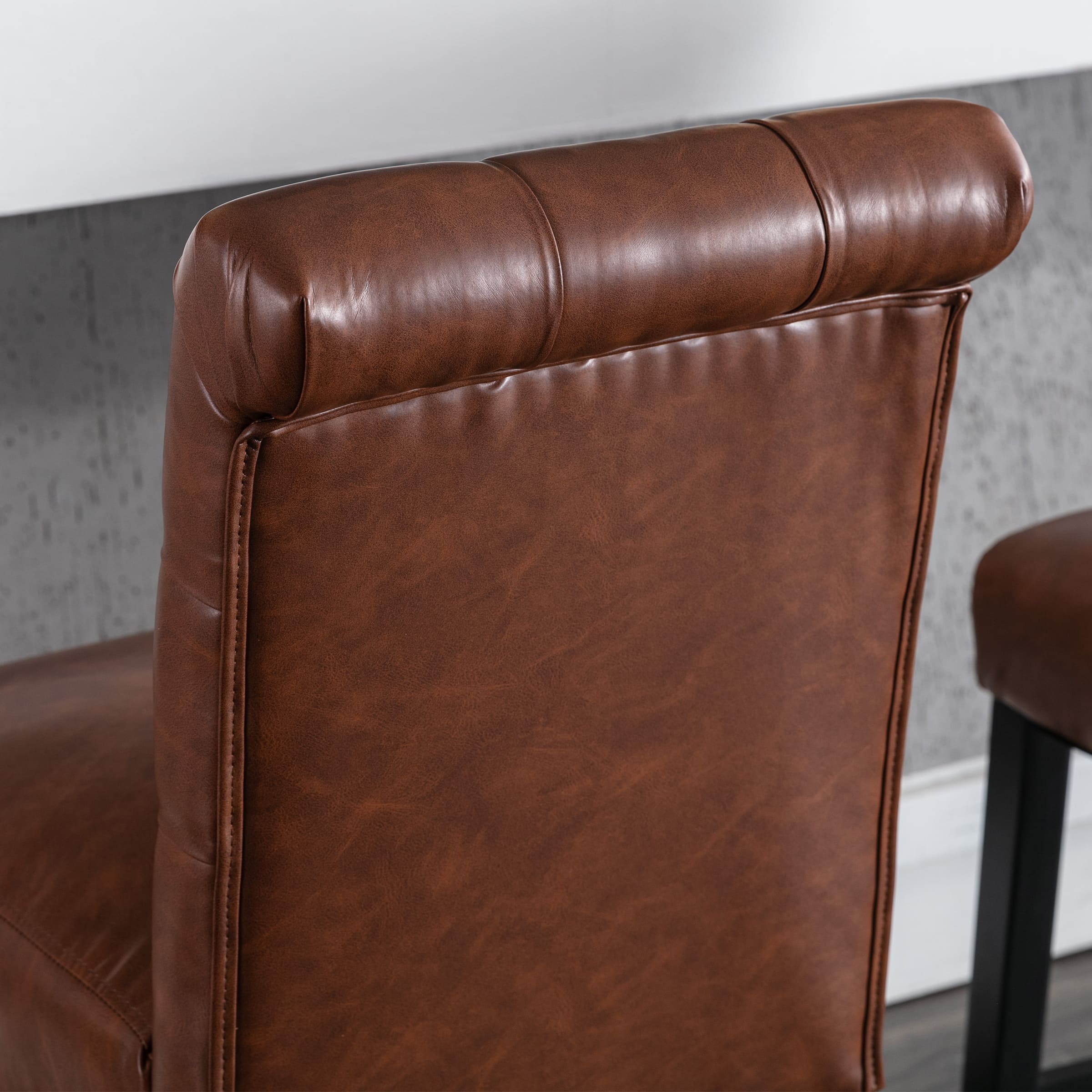 Kmax Tufted Counter Height Bar Stools Set of 2 - 8335CS