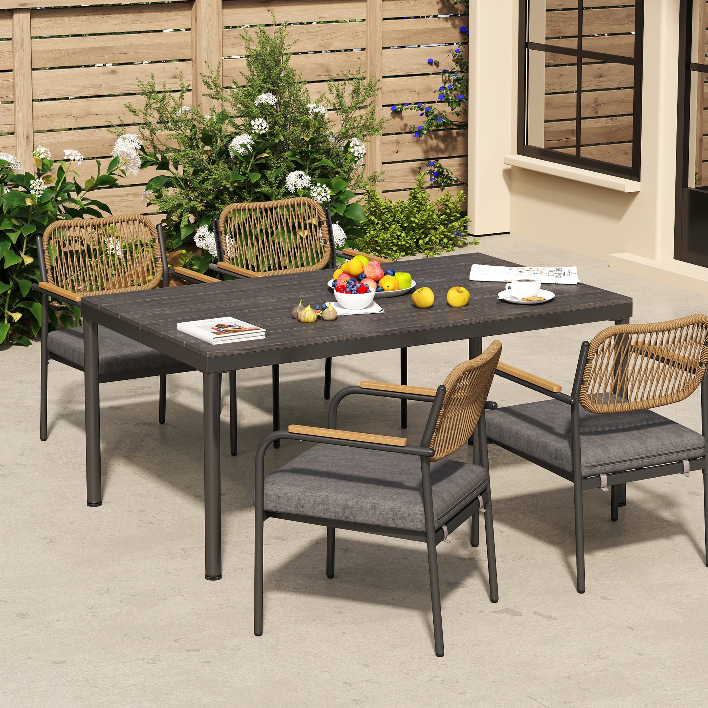 CIMOTA Outdoor Rectangle Garden Dining Table - XXX37DT