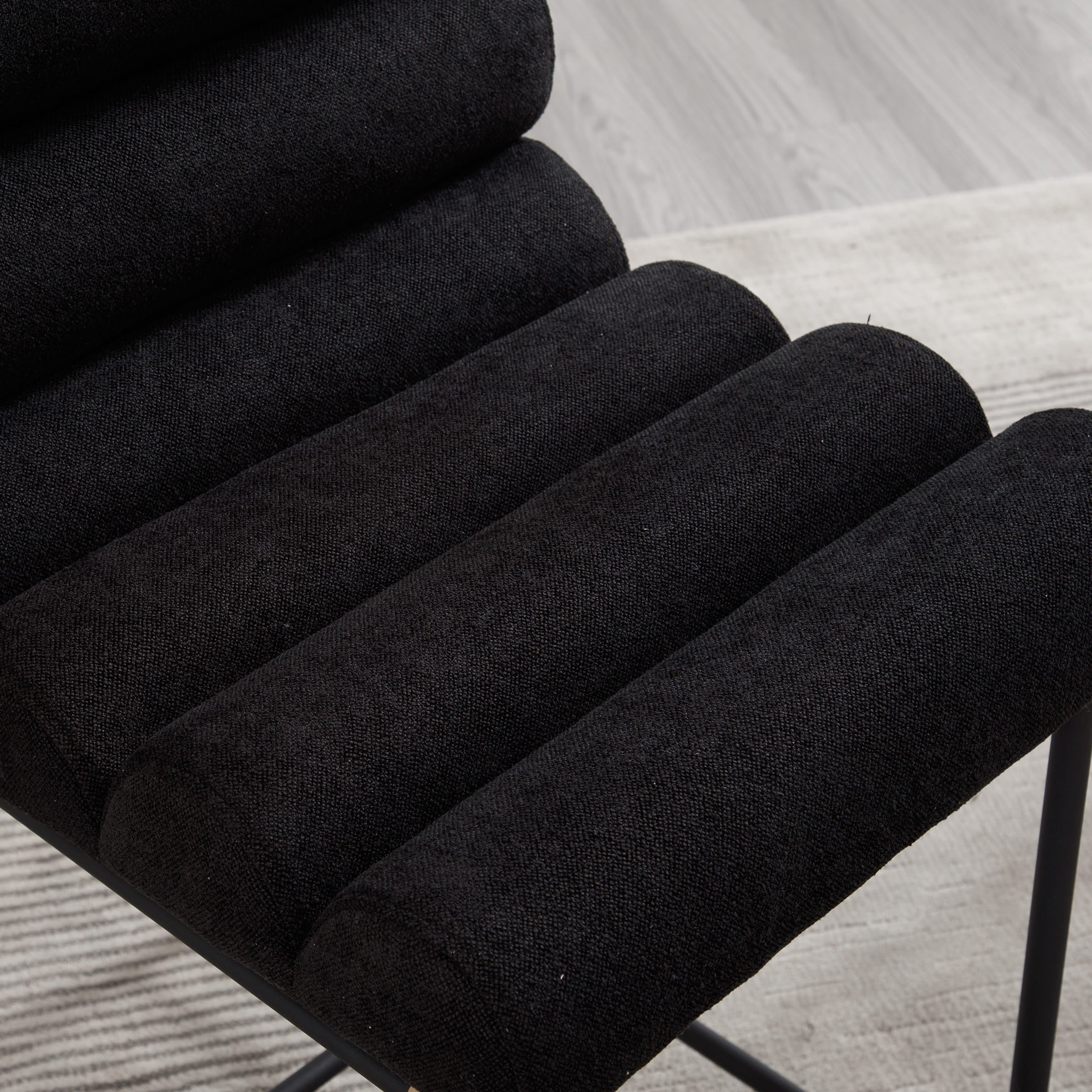 Close-up of seating cushion texture