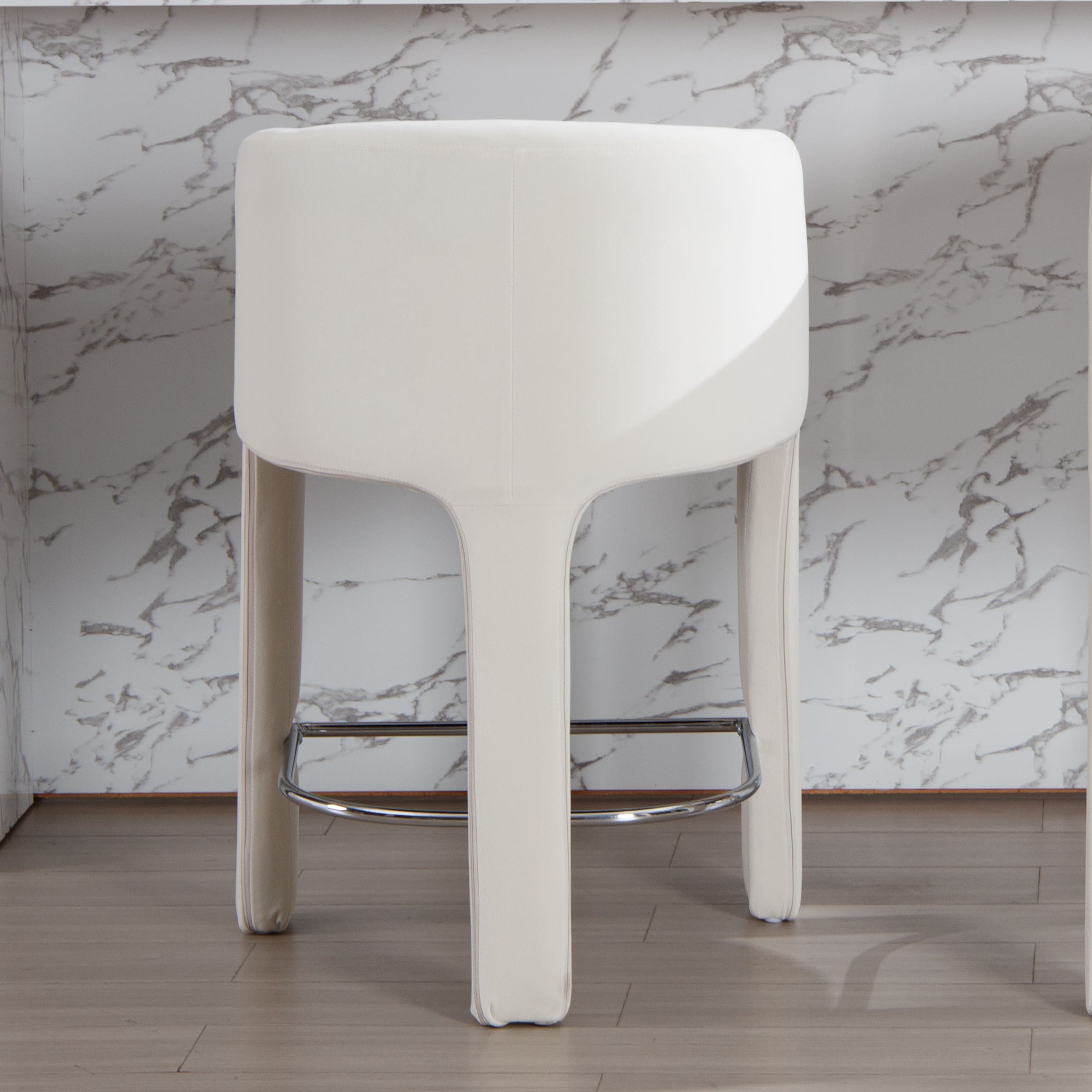 ROCITY 26'' Barrel Counter Stools 1 PCS - 55012CS