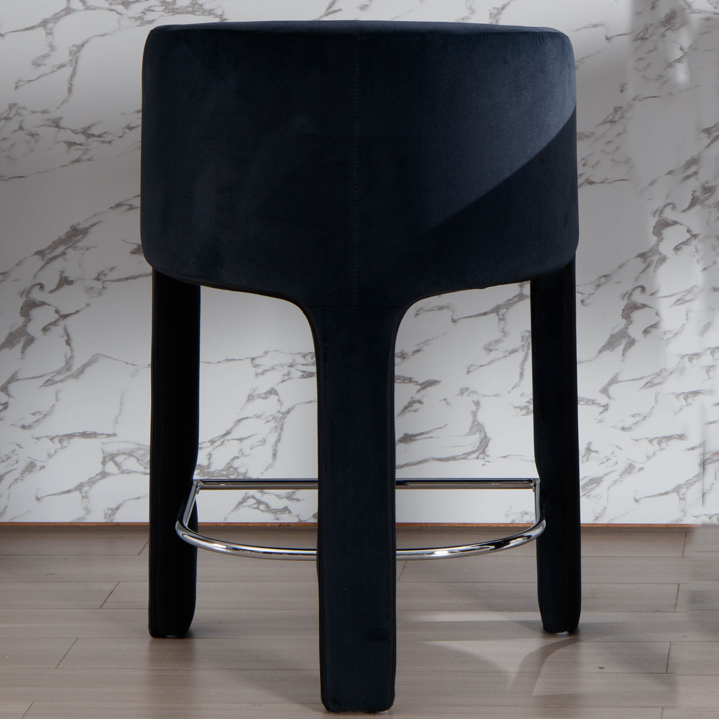 ROCITY 26'' Barrel Counter Stools 1 PCS - 55012CS