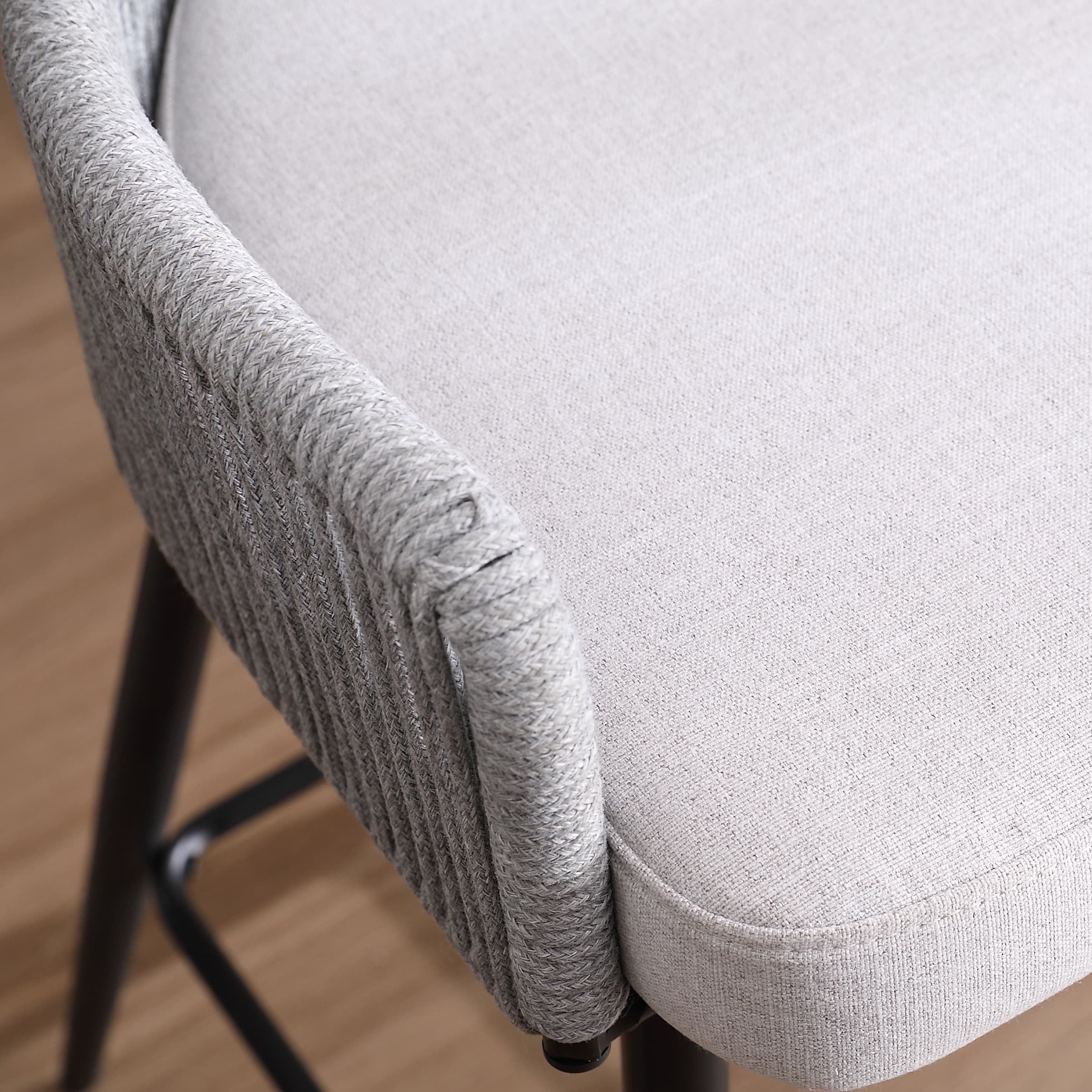 ROCITY 26'' Woven Counter Height Bar Stools Set of 2 - 24510CS