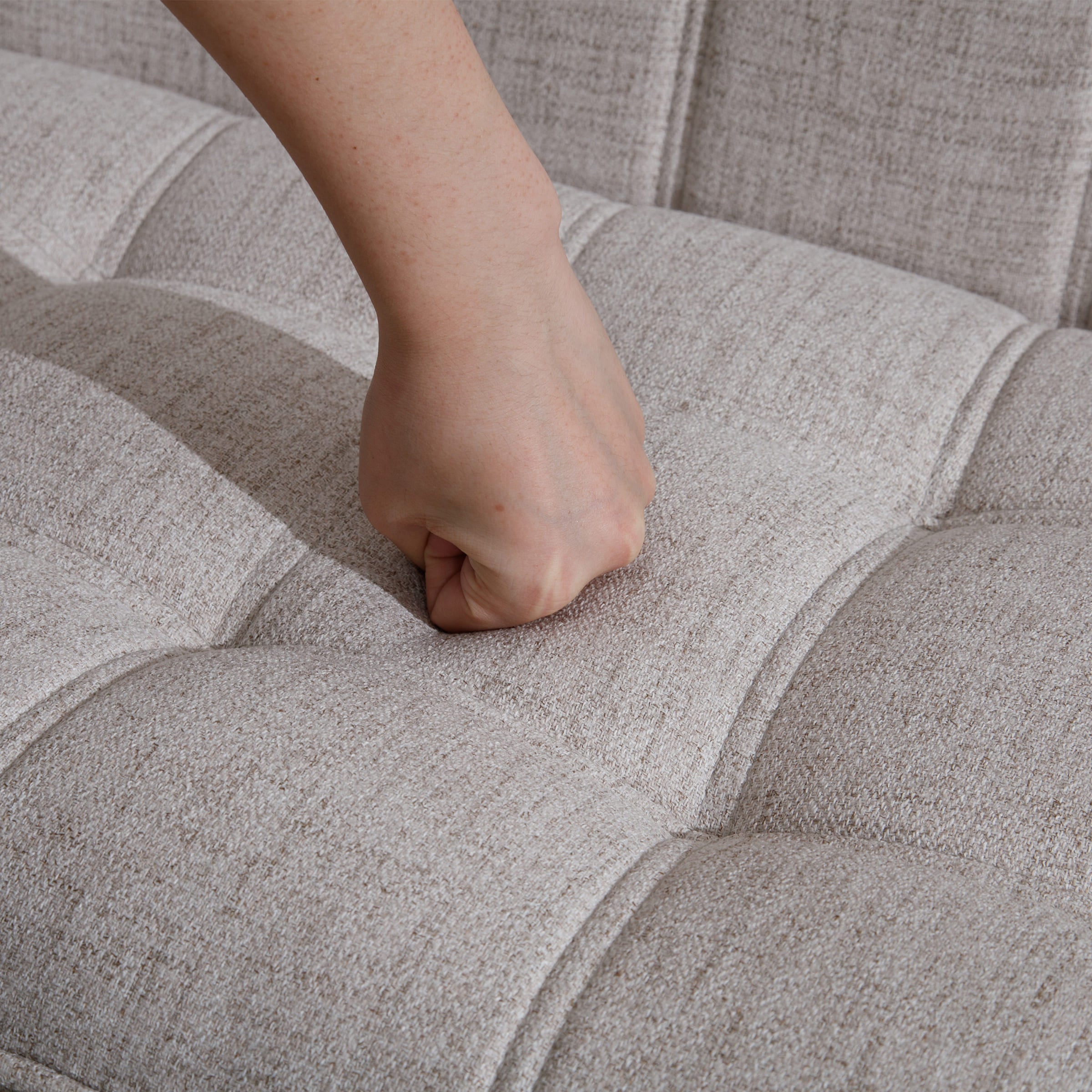 ROCITY 48"W Modern Small Loveseat Sofa - 8904AC