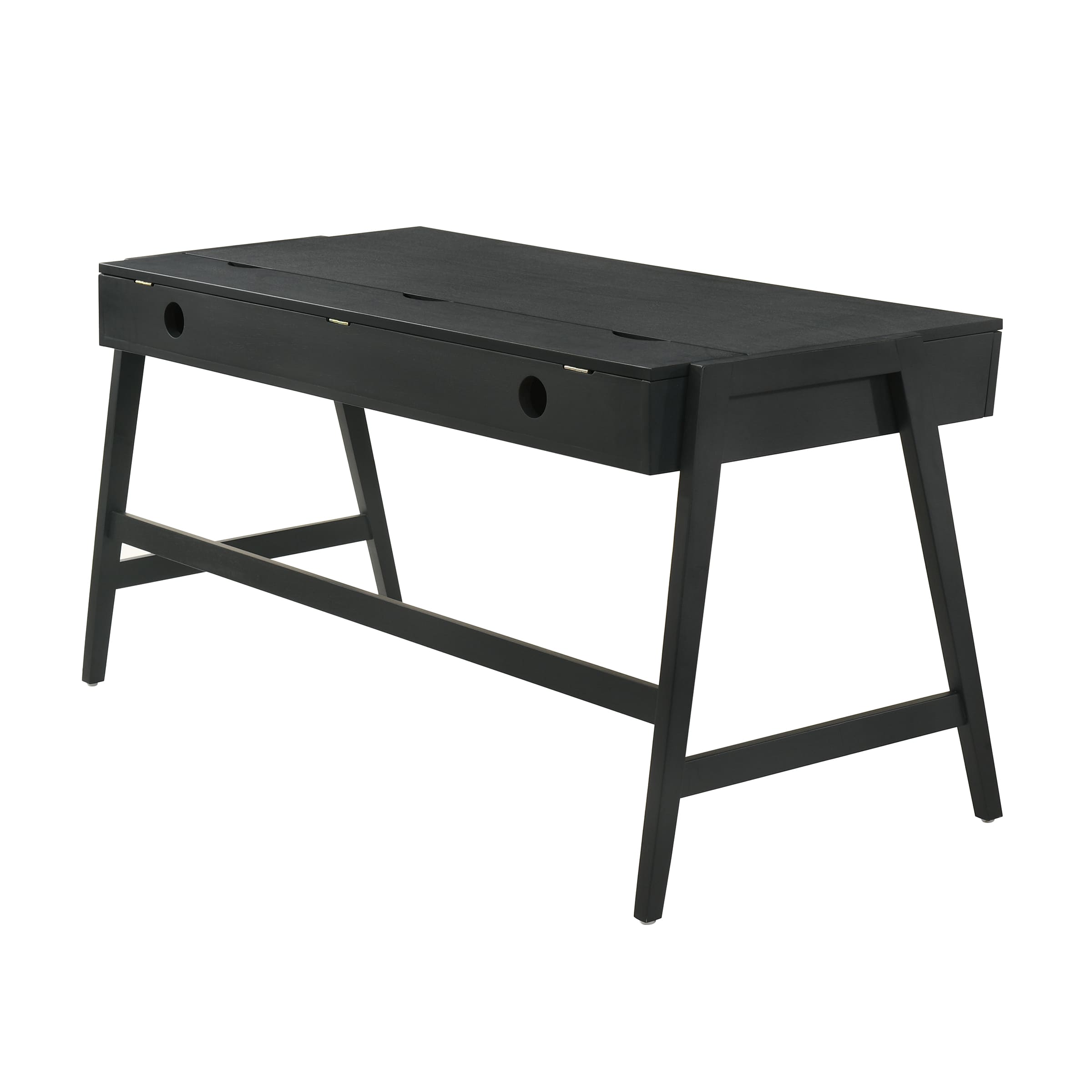 Janoray 59"L Wooden Writing Desk with 3 Drawers - 00006DK
