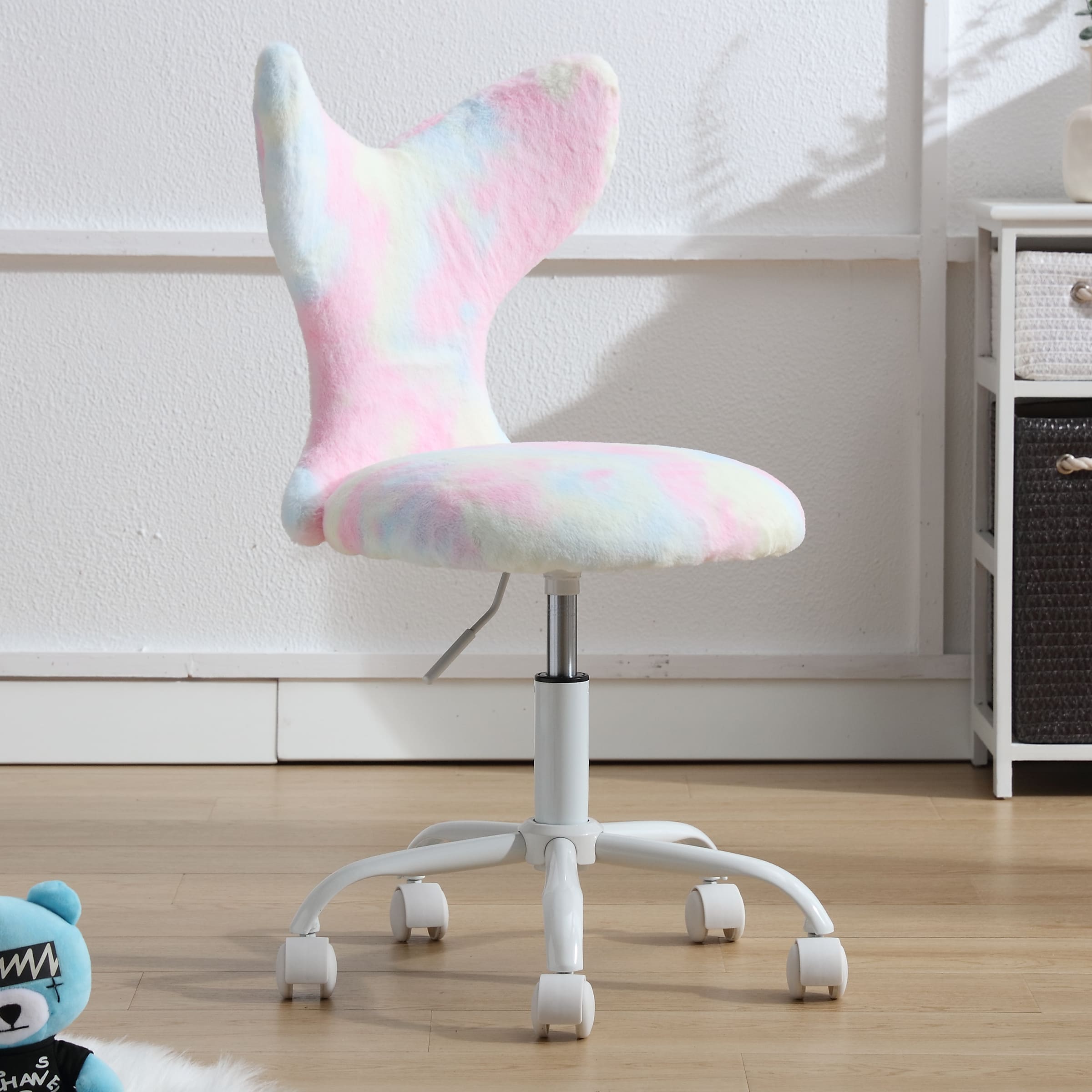ROCITY Adjustable Swivel Mermaid Back Kids Desk Chair 1 PCS - 1722KC