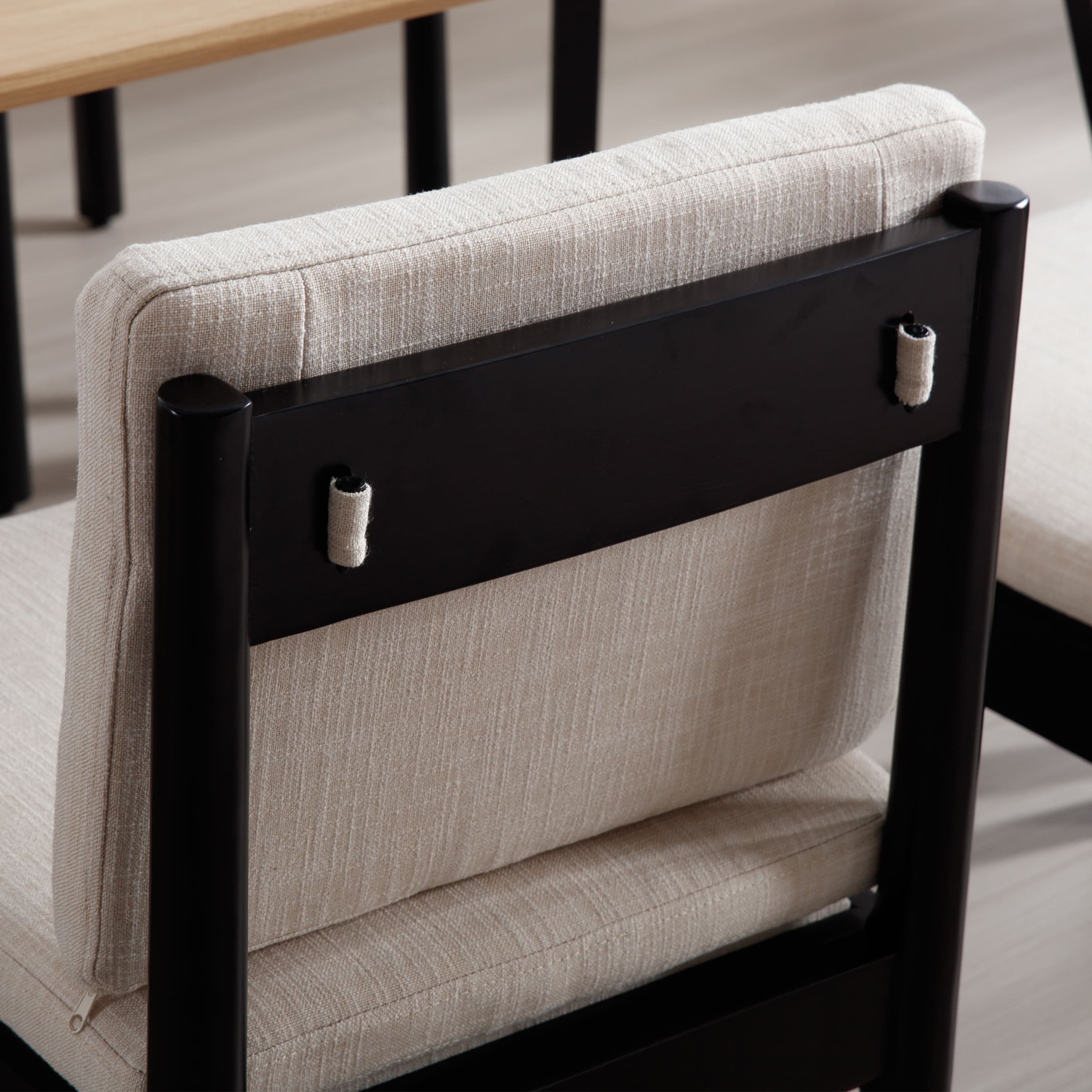ROCITY Armless Wood Dining Chairs Set of 2 - 1965DC