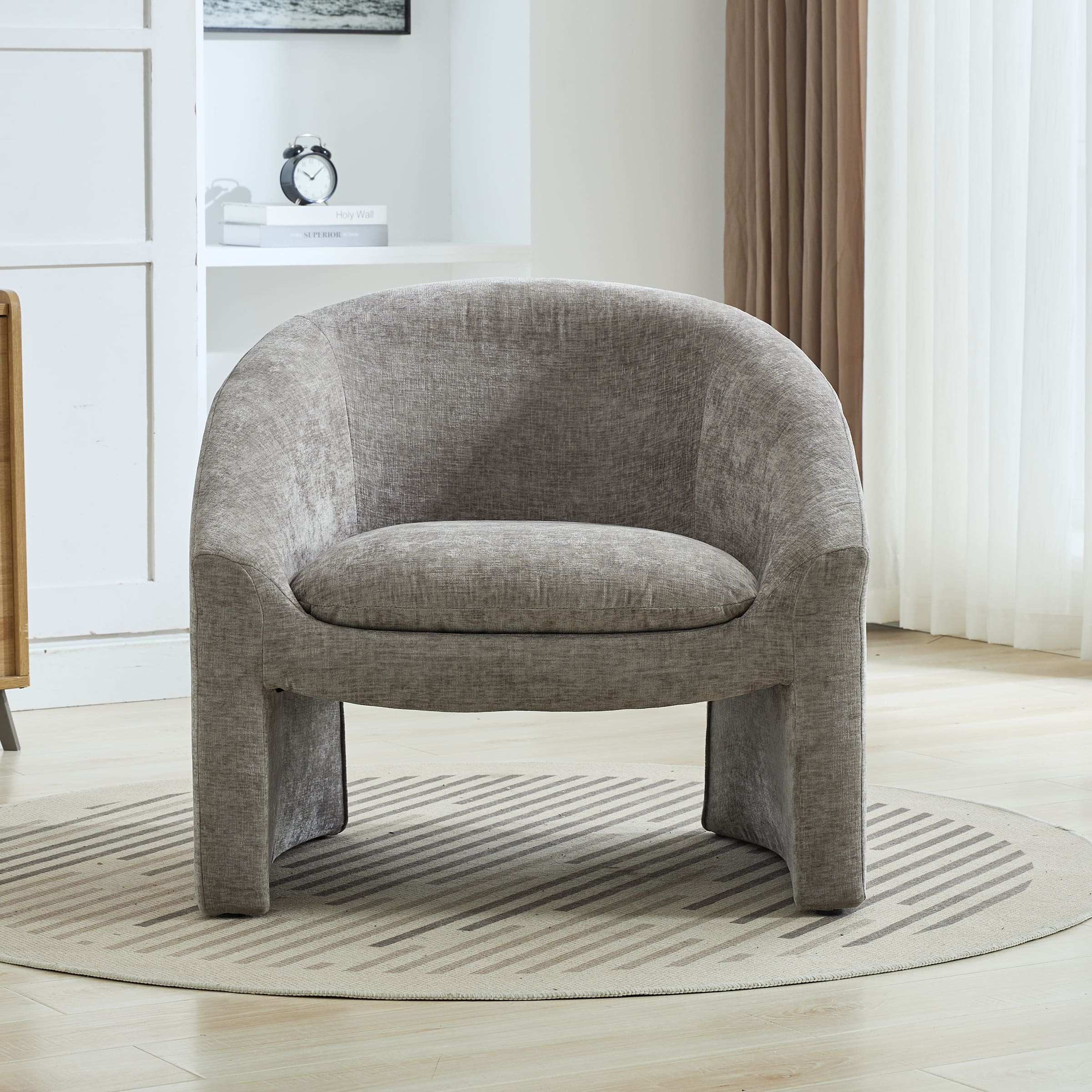 ROCITY Barrel Oversized Armchair 1 PCS - 8359AC