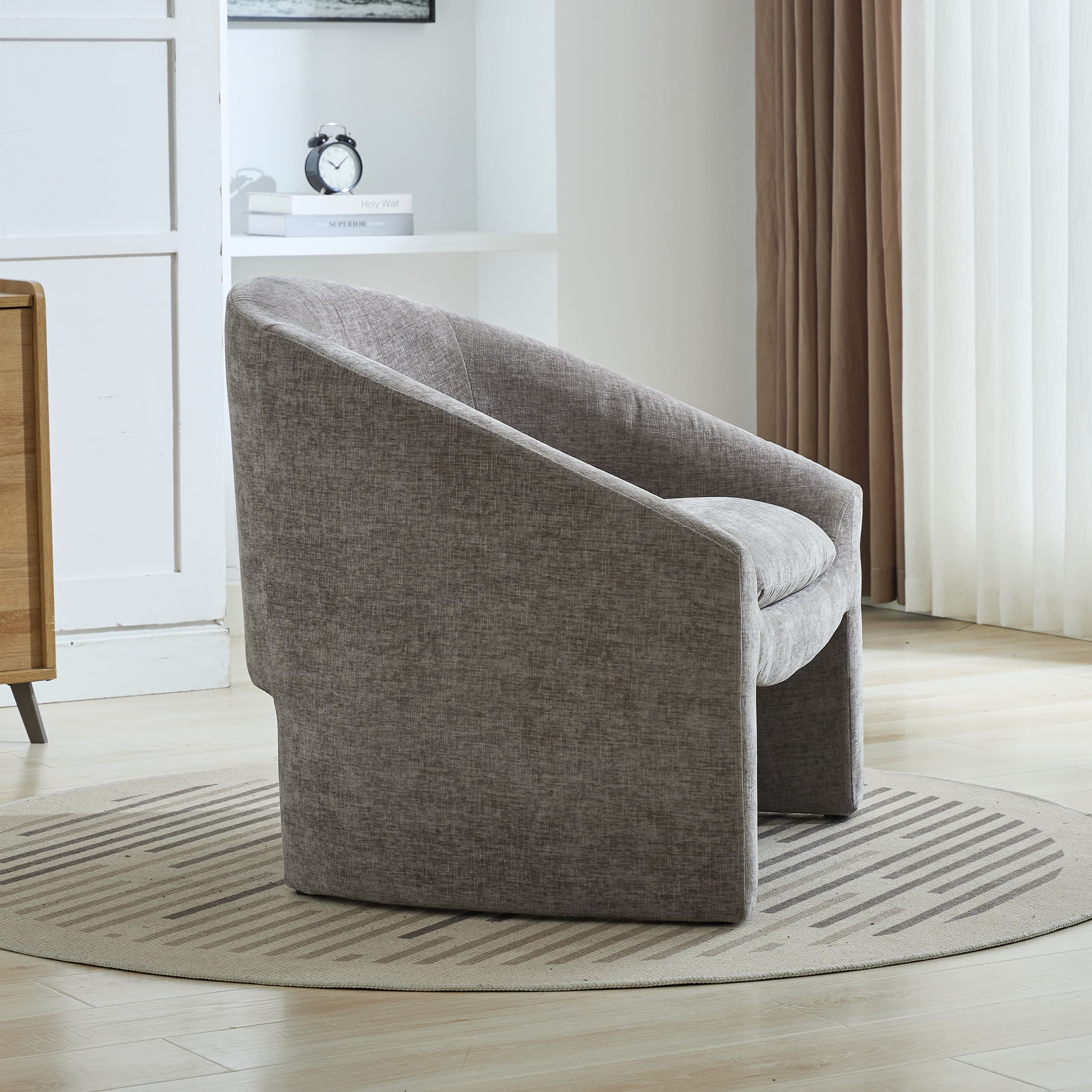 ROCITY Barrel Oversized Armchair 1 PCS - 8359AC