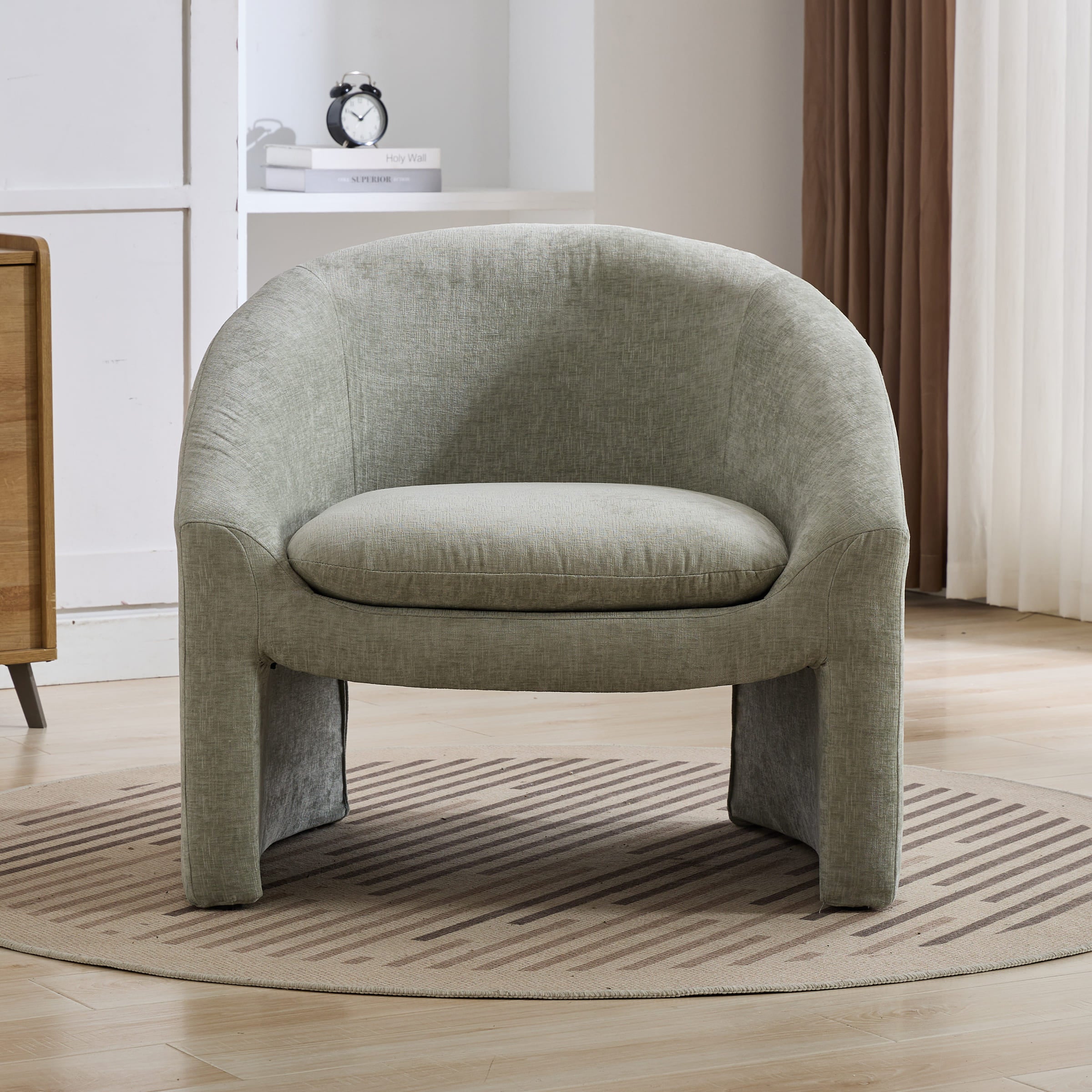 ROCITY Barrel Oversized Armchair 1 PCS - 8359AC