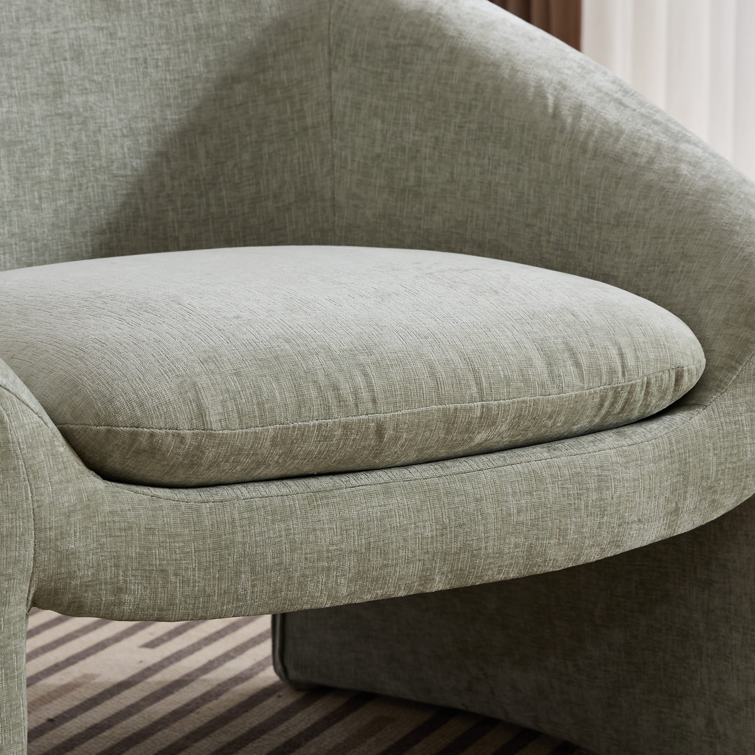 ROCITY Barrel Oversized Armchair 1 PCS - 8359AC