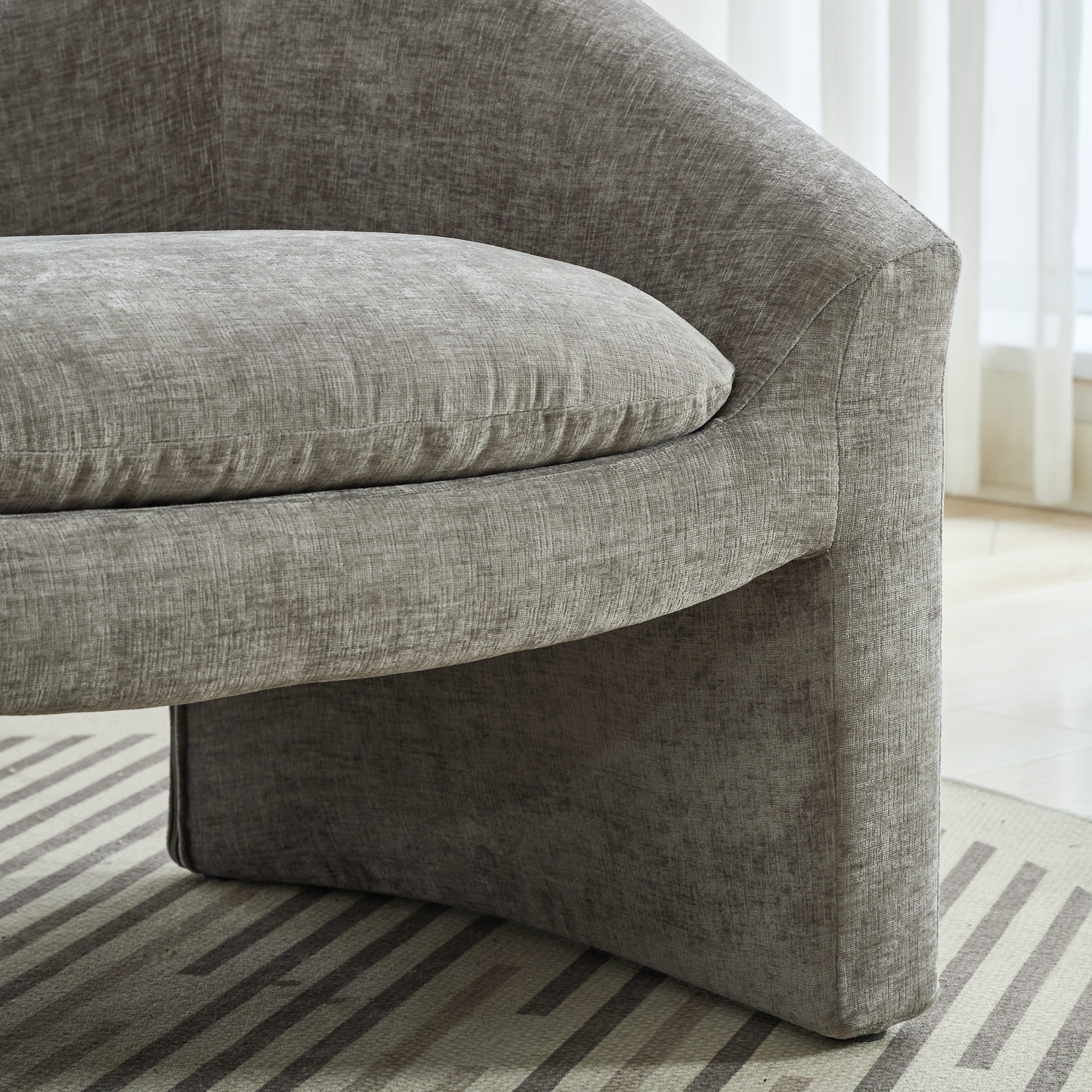 ROCITY Barrel Oversized Armchair 1 PCS - 8359AC