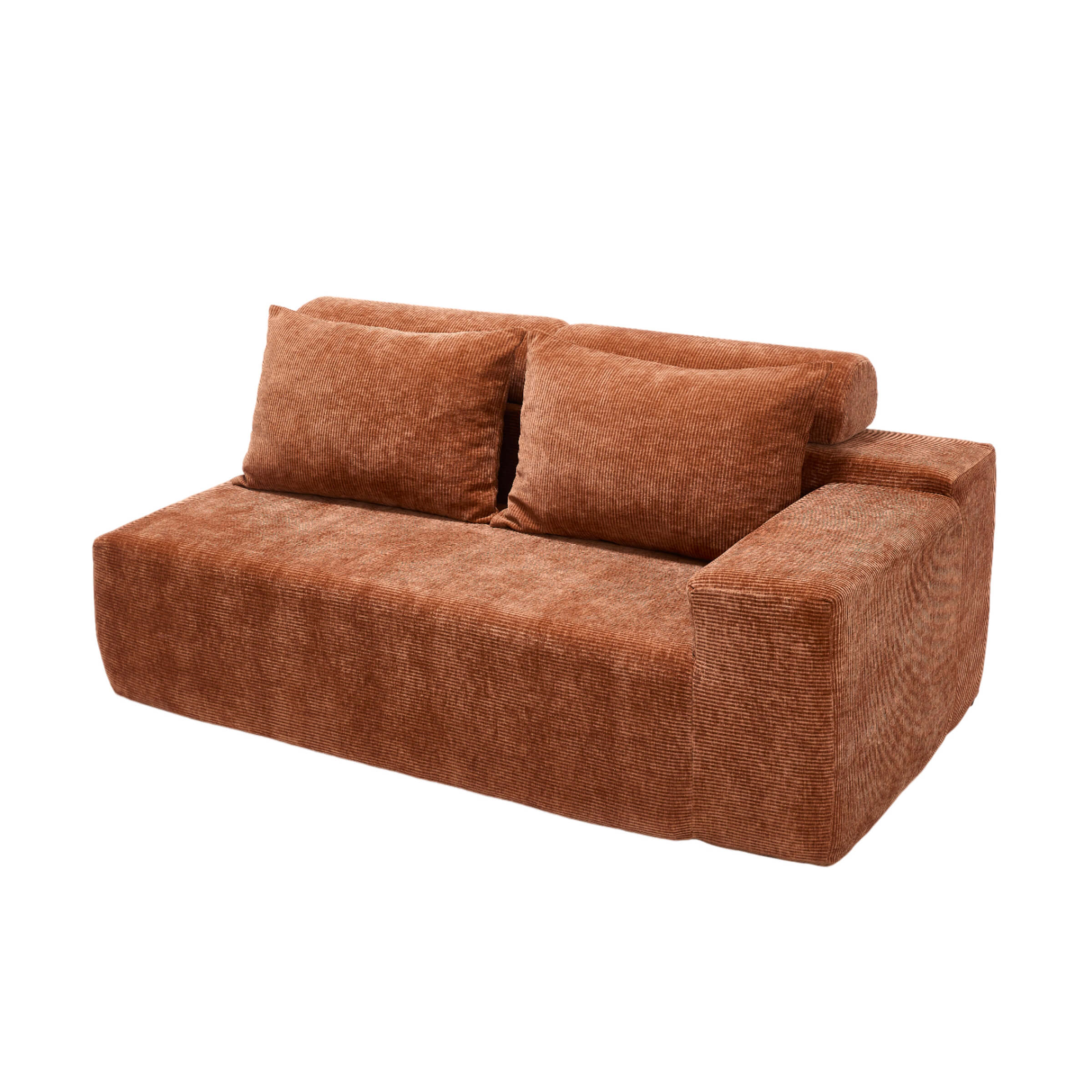 ROCITY Chenille Cloud Couch L-Shaped Sofa with Left Chaise - XXX20SF