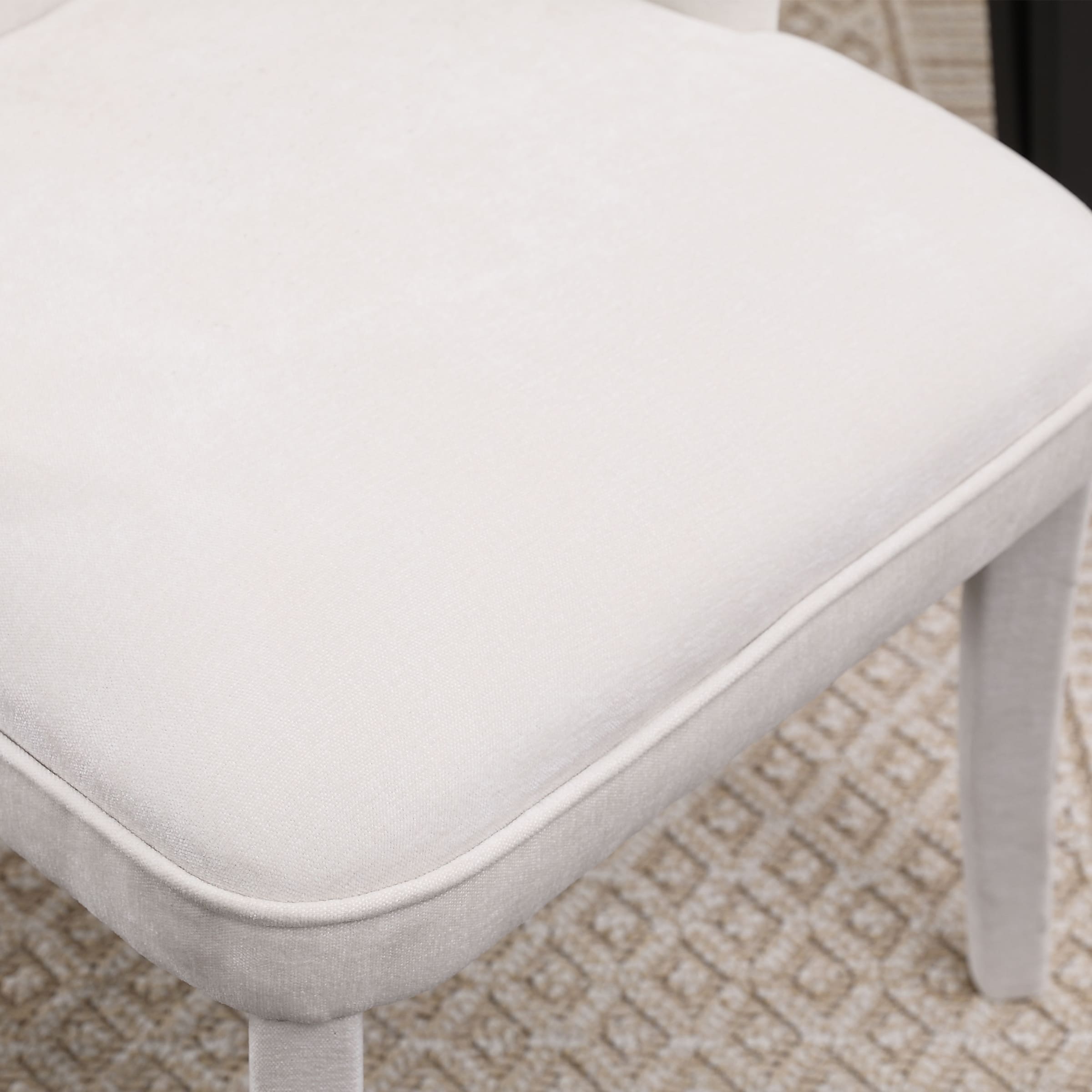 ROCITY Curved Back  Dining Room Chairs Set of 2 - 10030DC