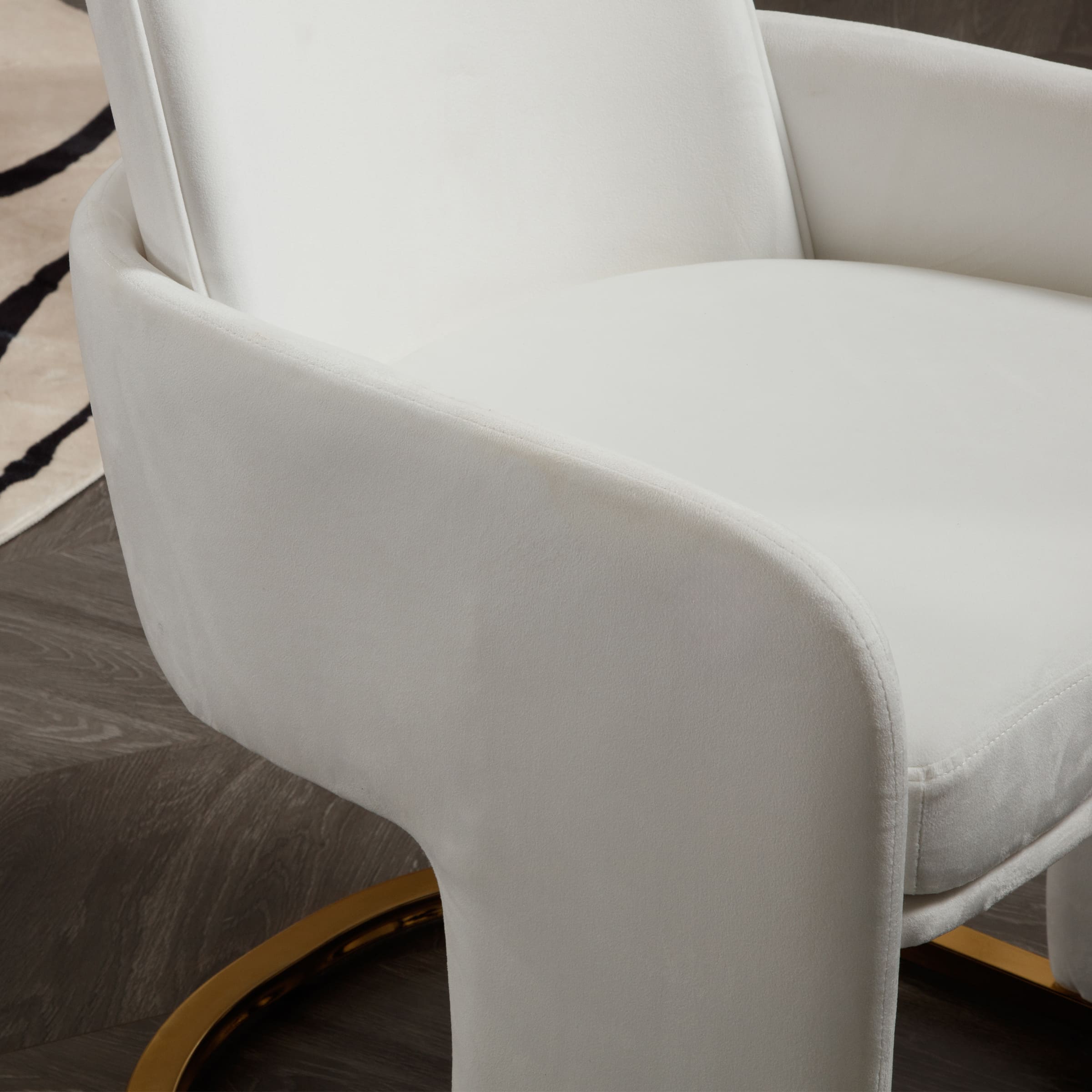 ROCITY Metal Base Dining Chairs 1 PCS - 5363DC