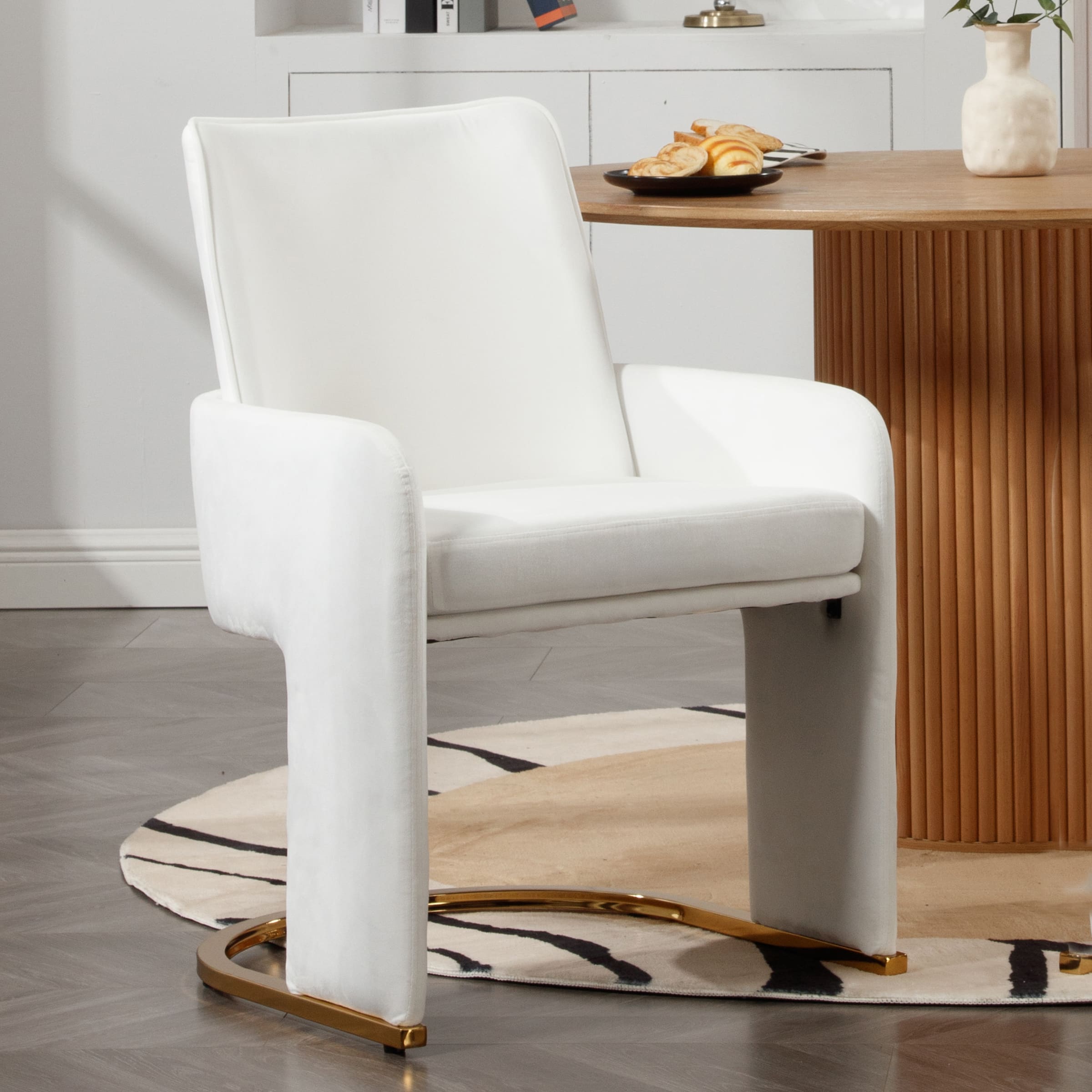 ROCITY Metal Base Dining Chairs 1 PCS - 5363DC