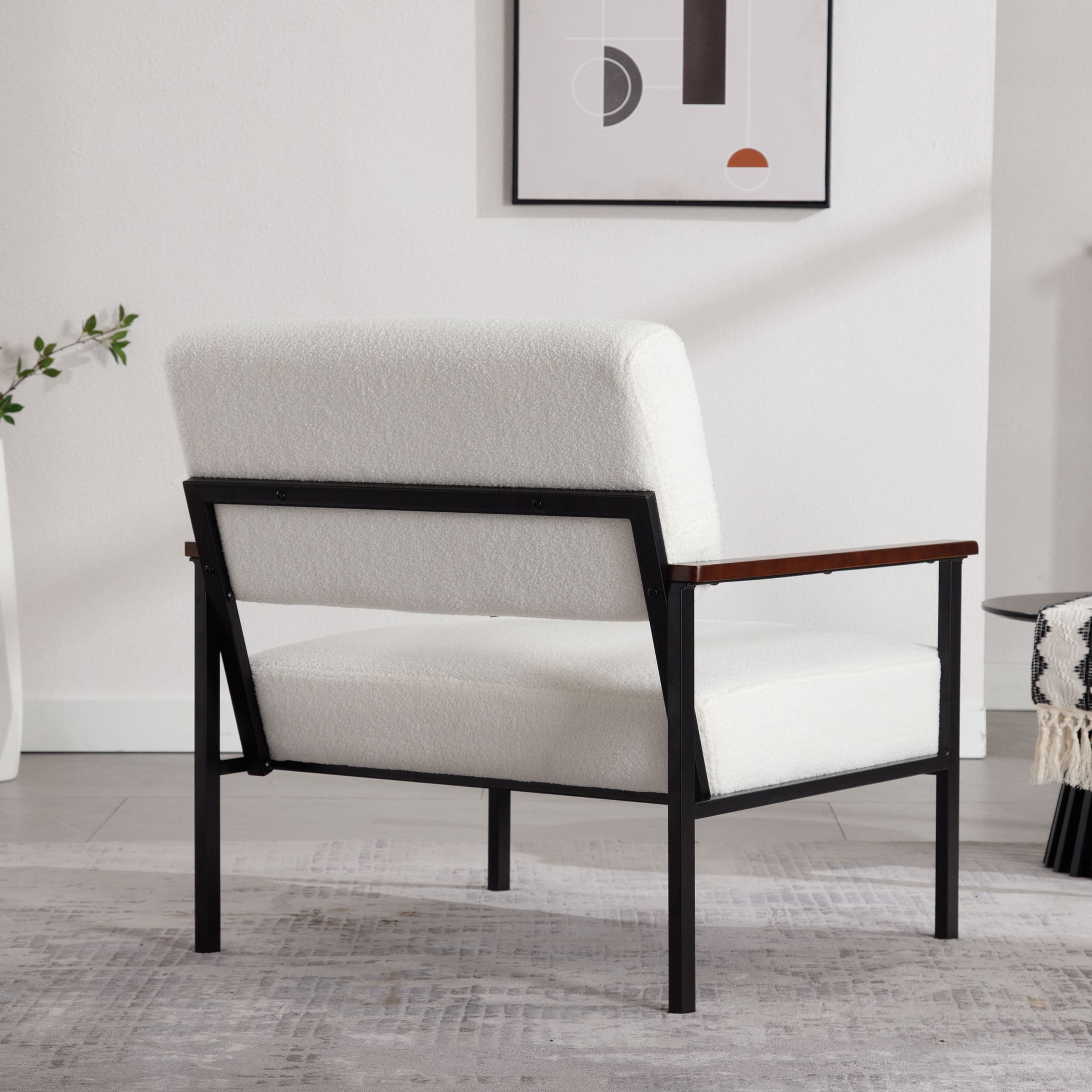 ROCITY Mid Century Modern Accent Chairs 1 PCS - X379AC