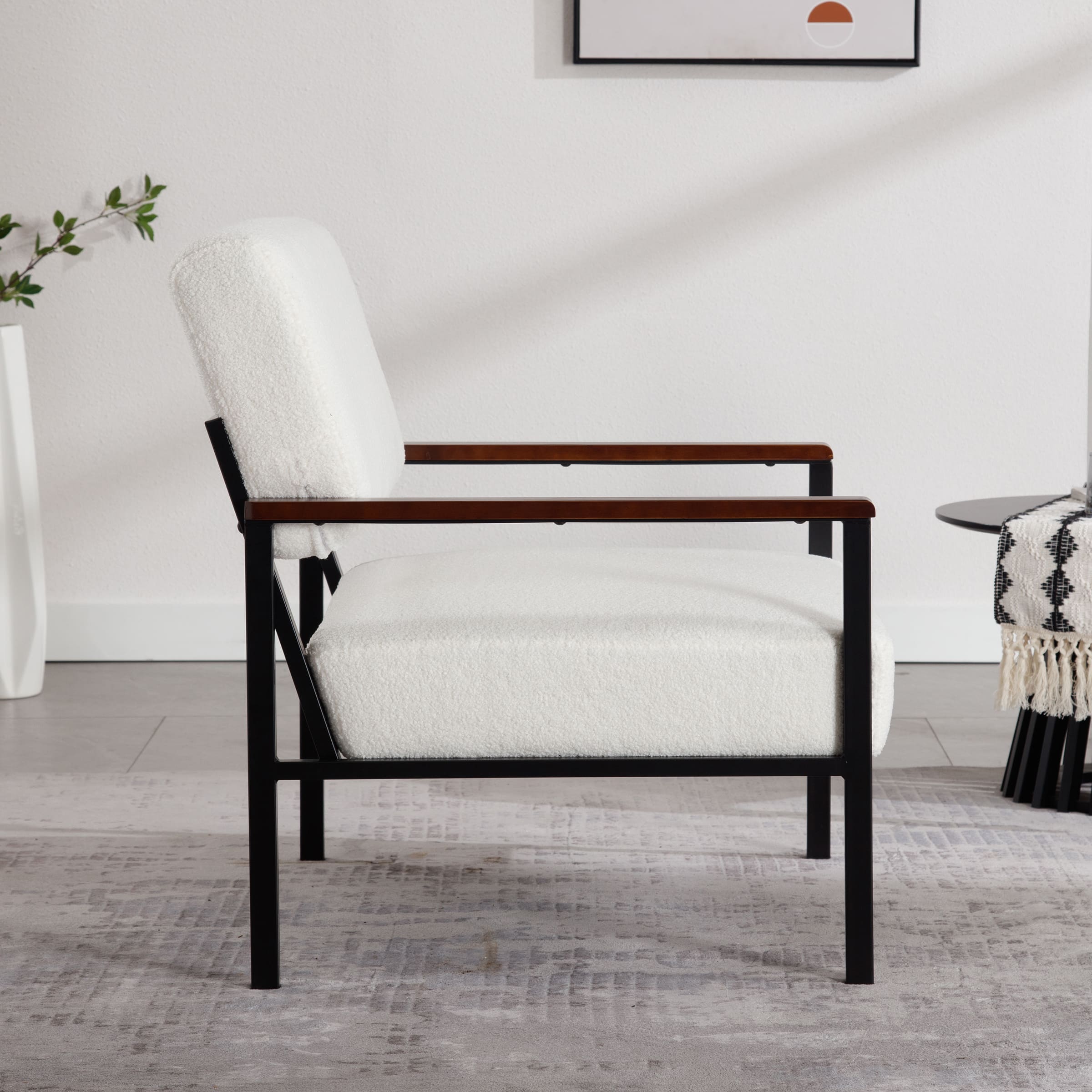 ROCITY Mid Century Modern Accent Chairs 1 PCS - X379AC