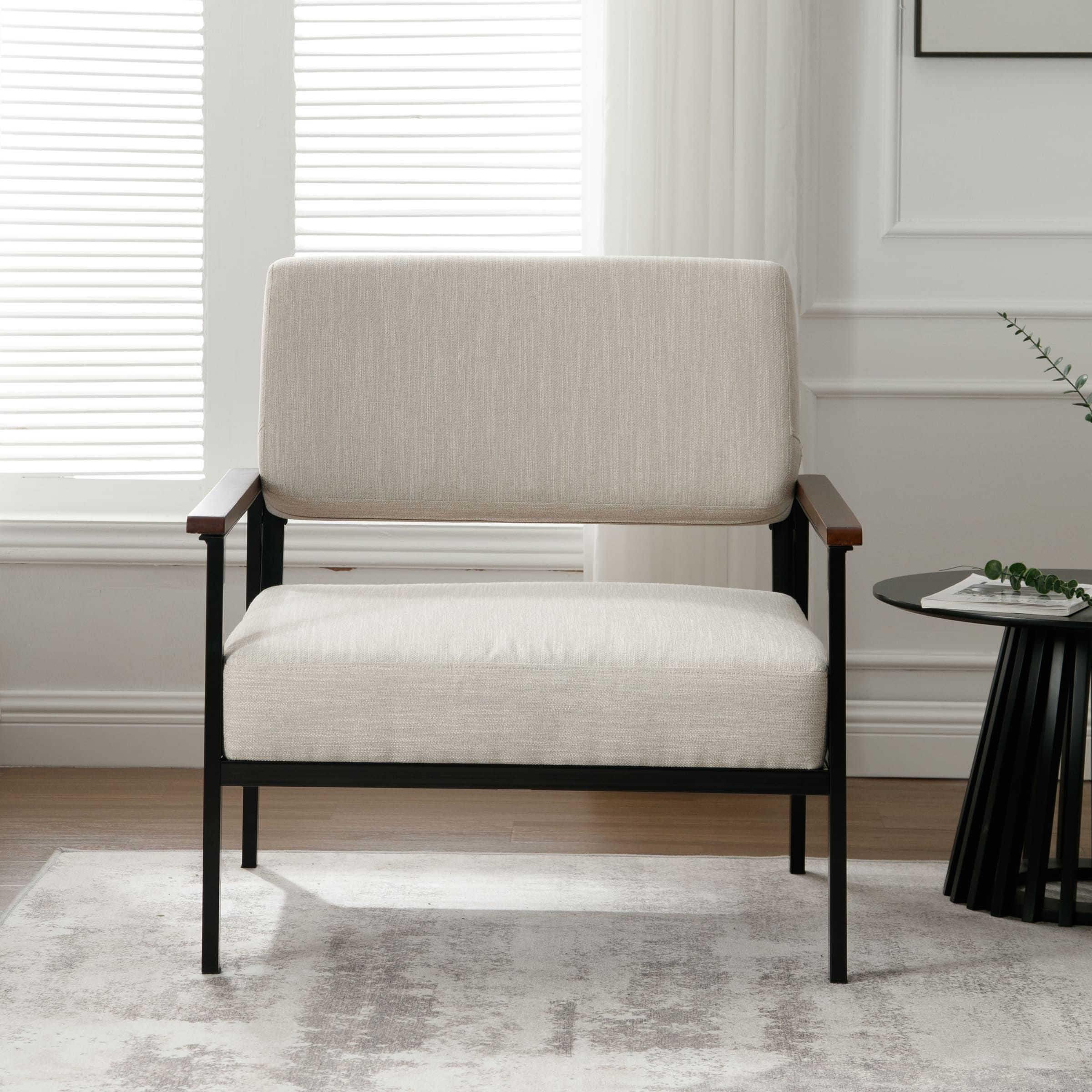 ROCITY Mid Century Modern Accent Chairs 1 PCS - X379AC