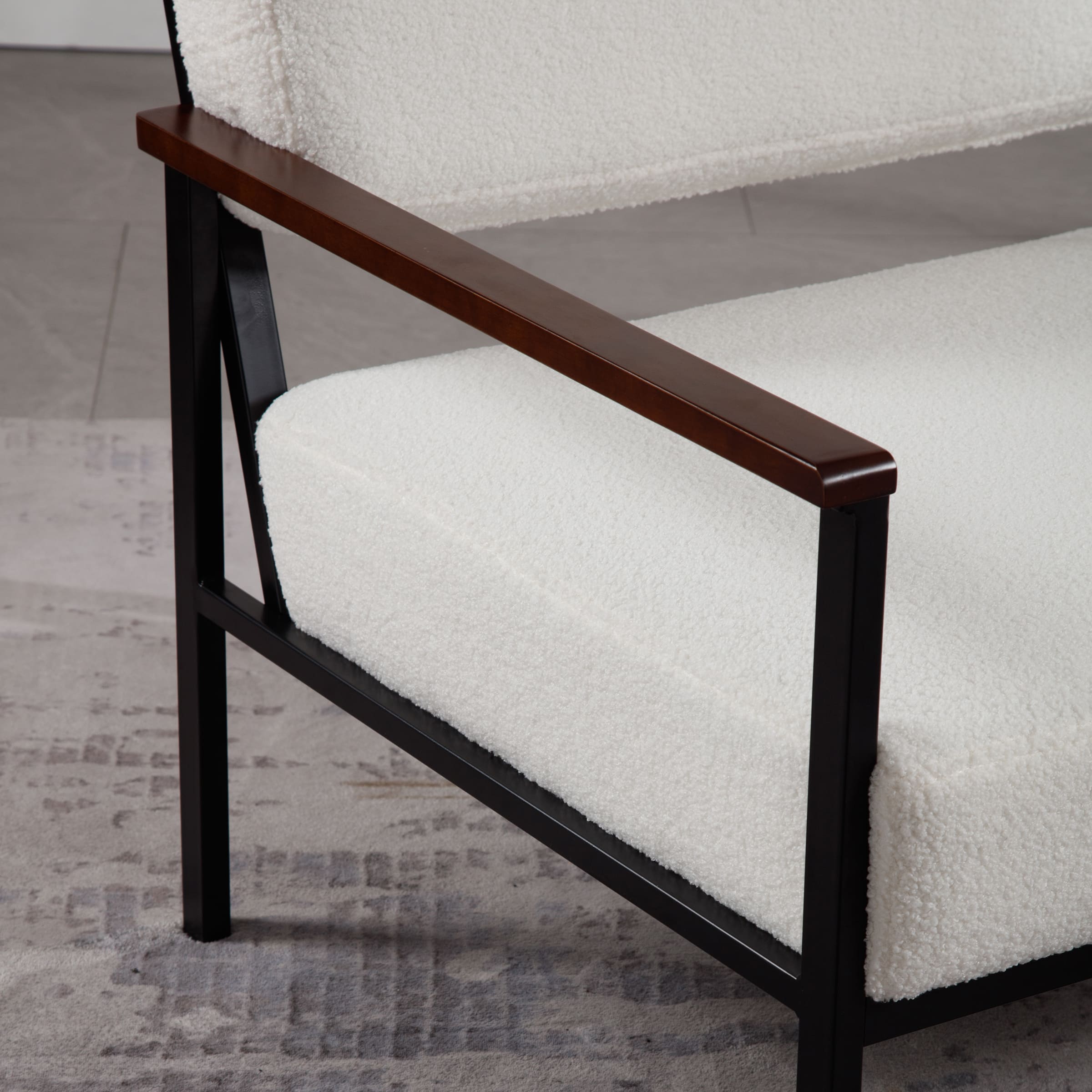 ROCITY Mid Century Modern Accent Chairs 1 PCS - X379AC
