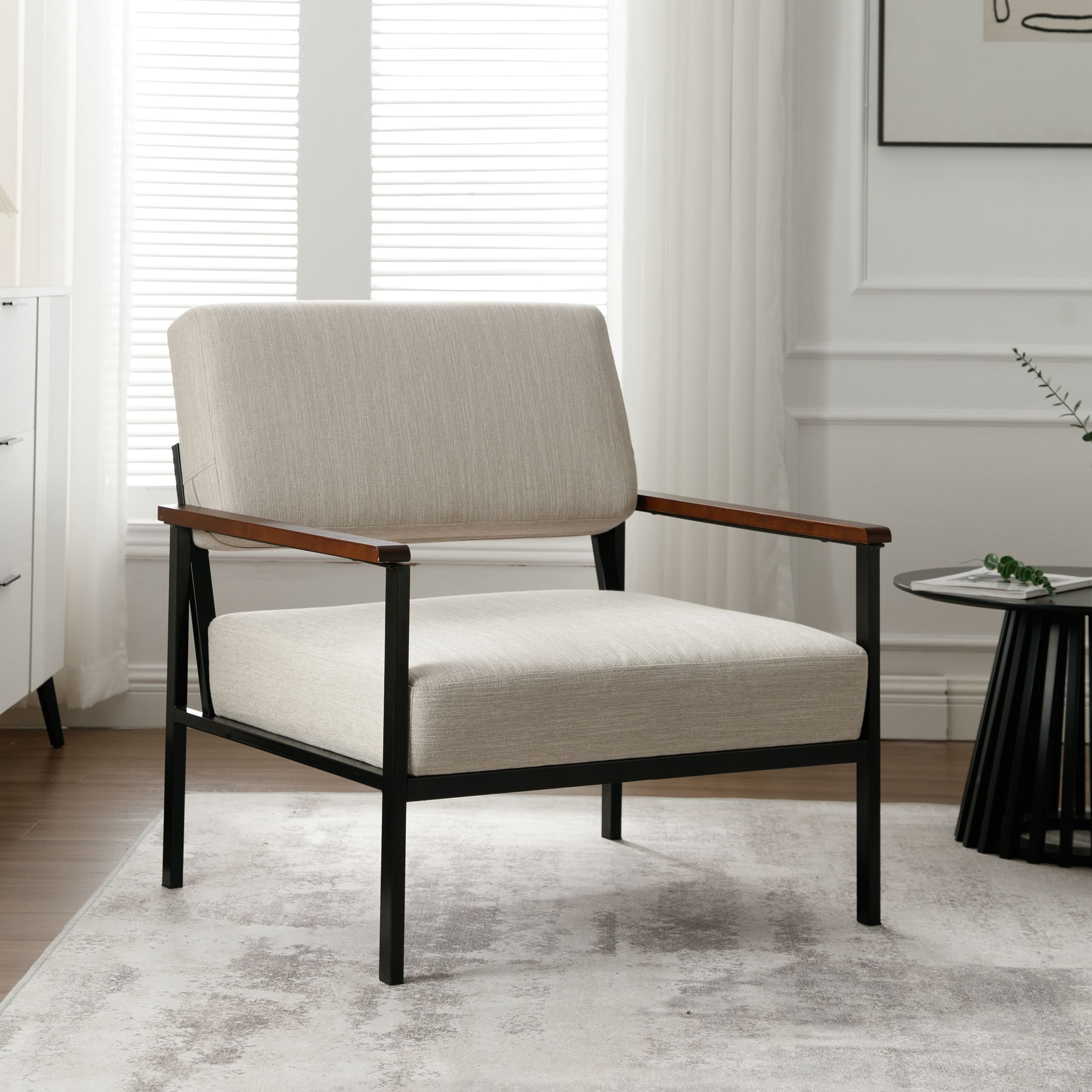 ROCITY Mid Century Modern Accent Chairs 1 PCS - X379AC