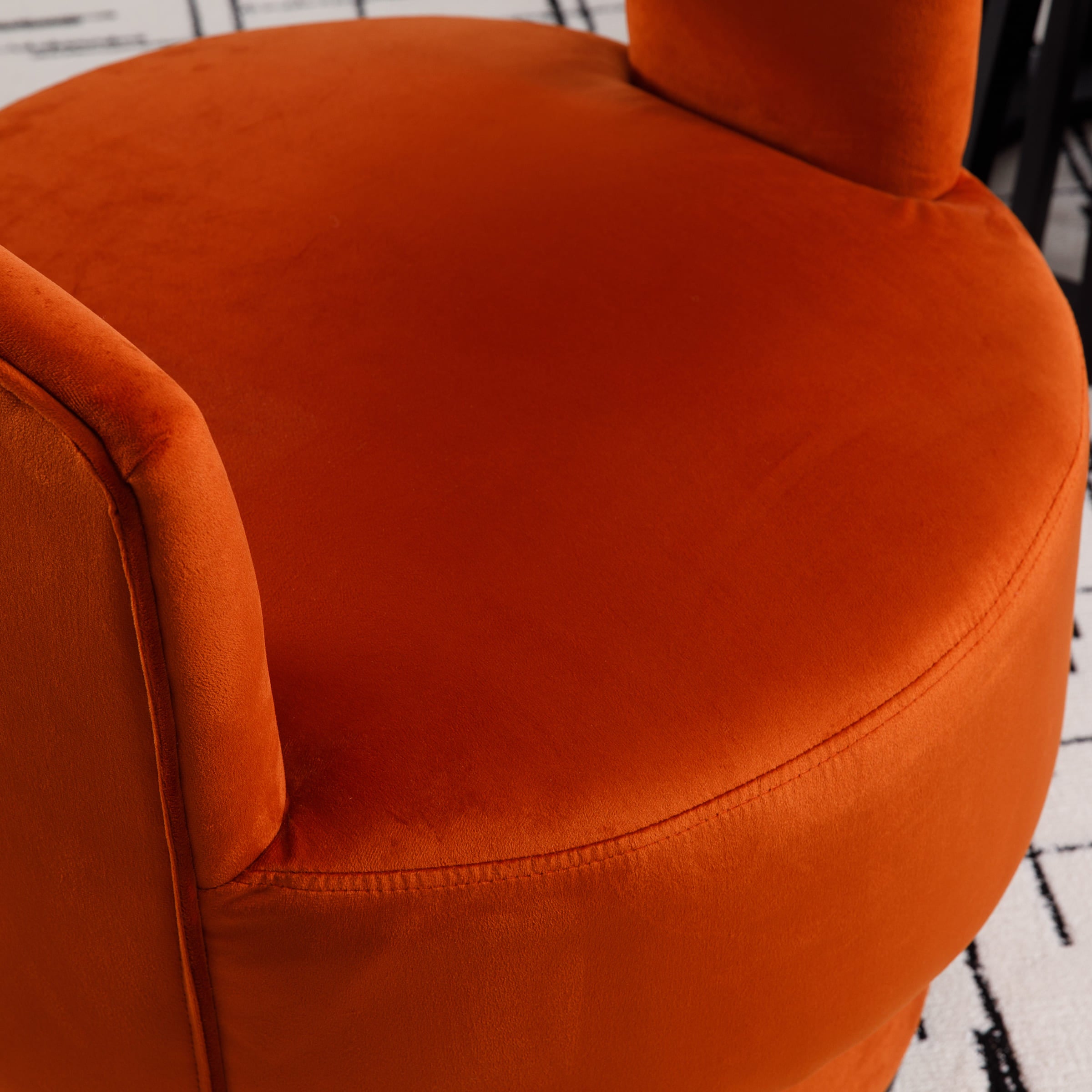 ROCITY Modern Swivel Accent Chair 1 PCS - 3976AC