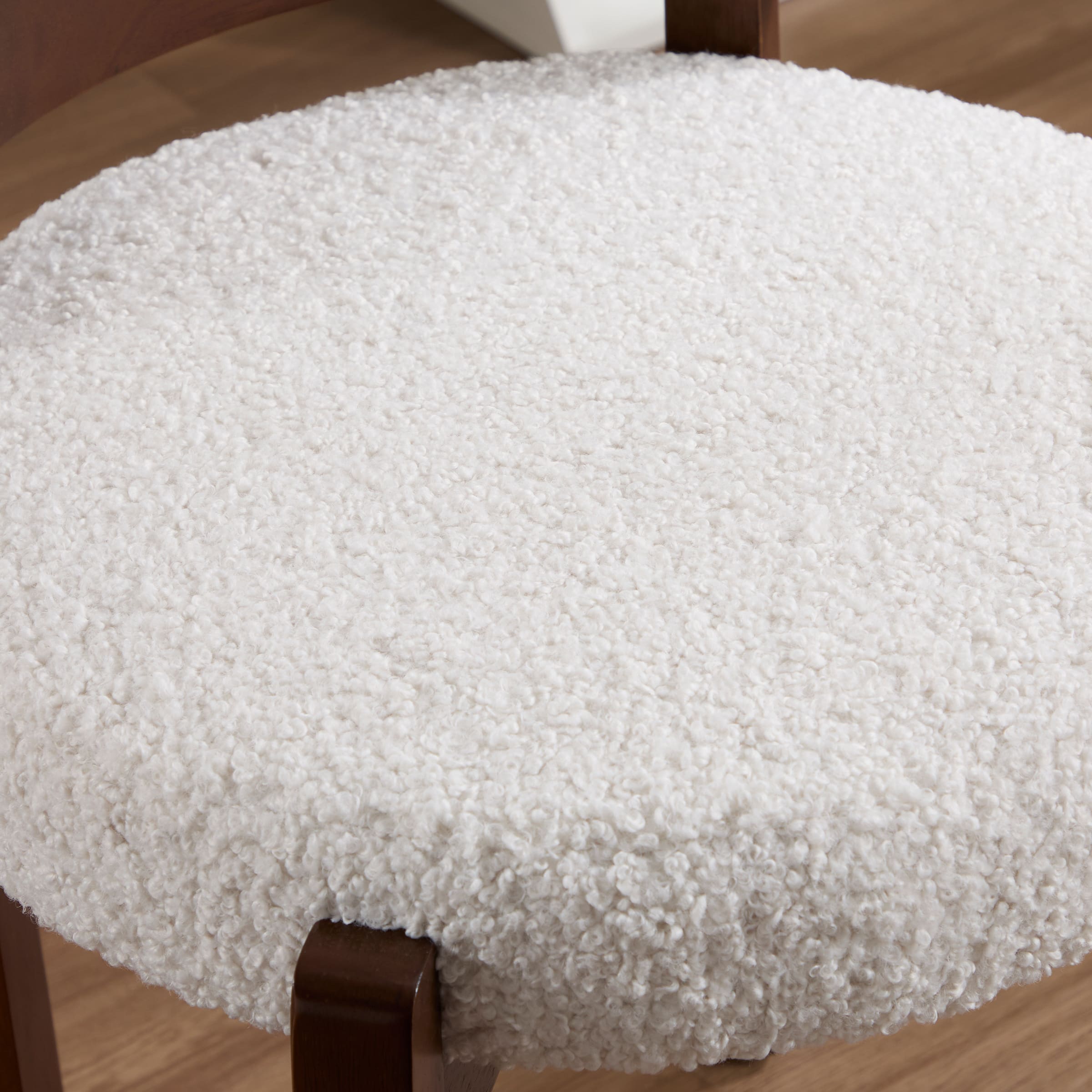 ROCITY Modern Wood Ottoman with Backrest 1PC - 2654OT