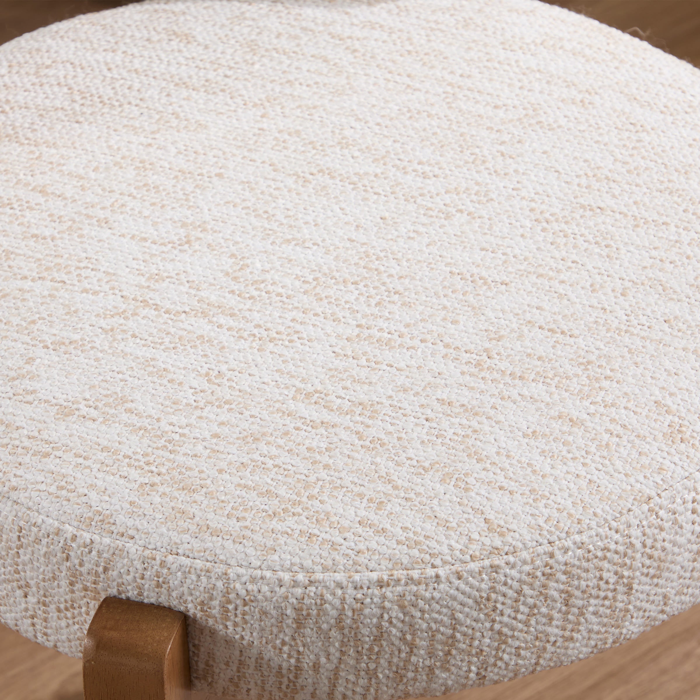 ROCITY Modern Wood Ottoman with Backrest 1PC - 2654OT