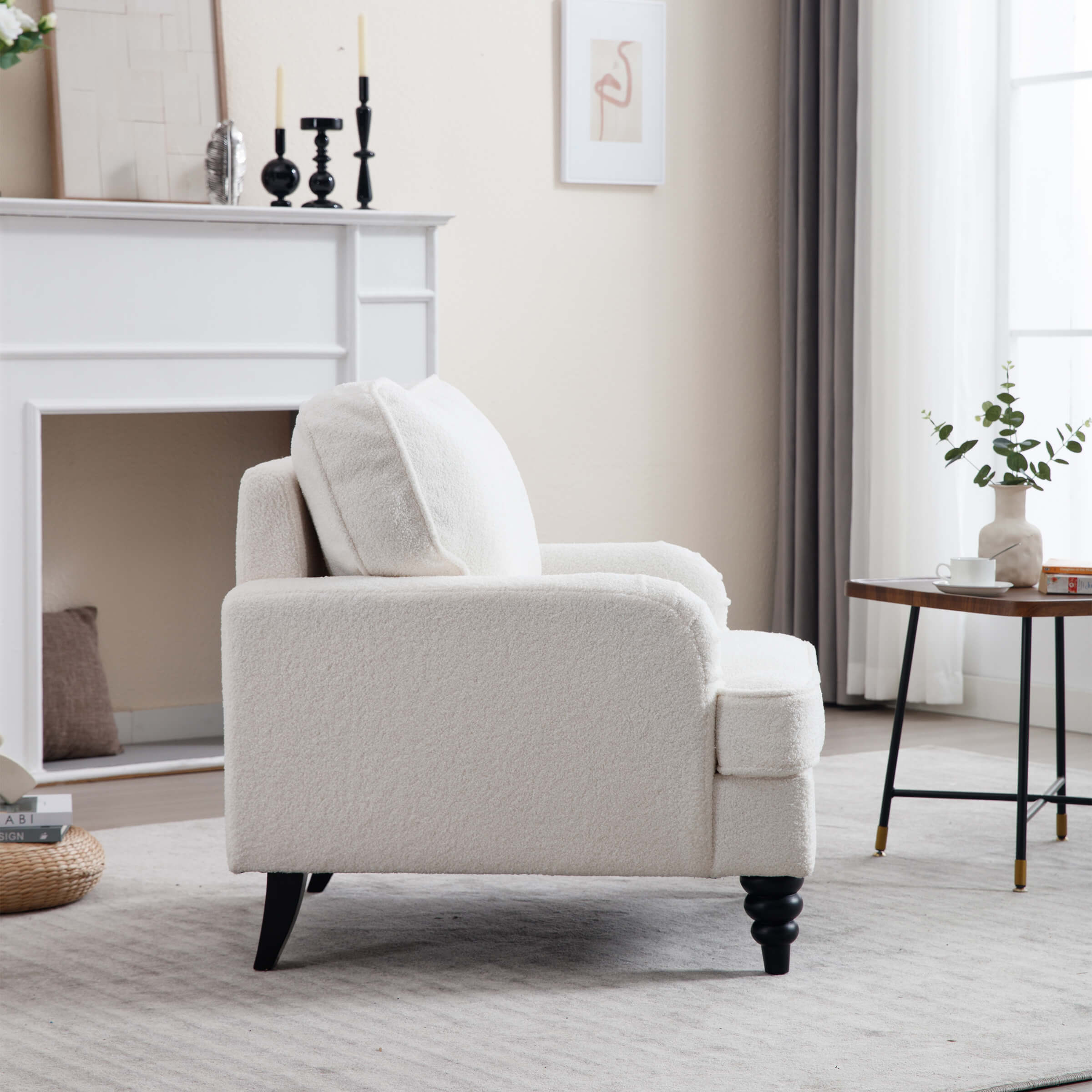 Janoray Accent Chair with Removable Back Cushion 1 PCS - X157AC
