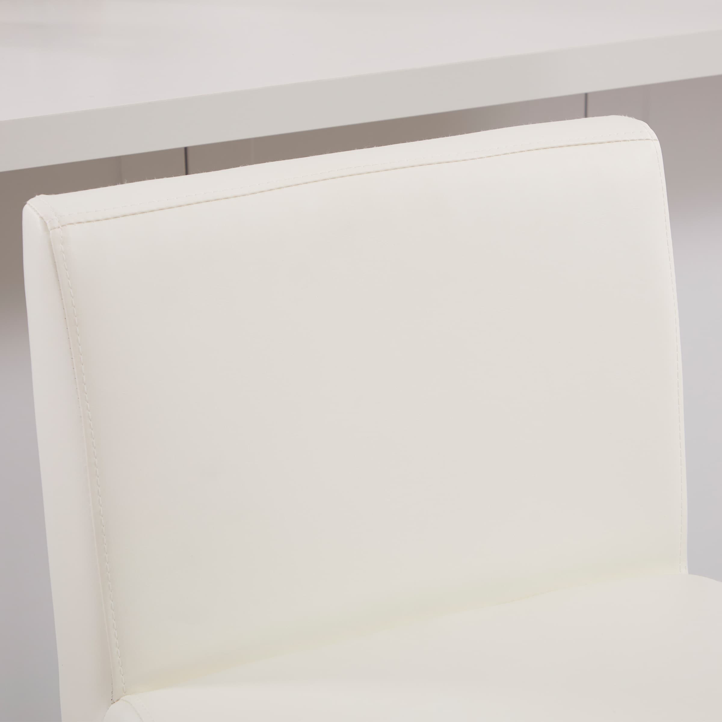 VESCASA 27"H-31"H Metal Frame Counter Height Bar Stools Set of 2 - 5691