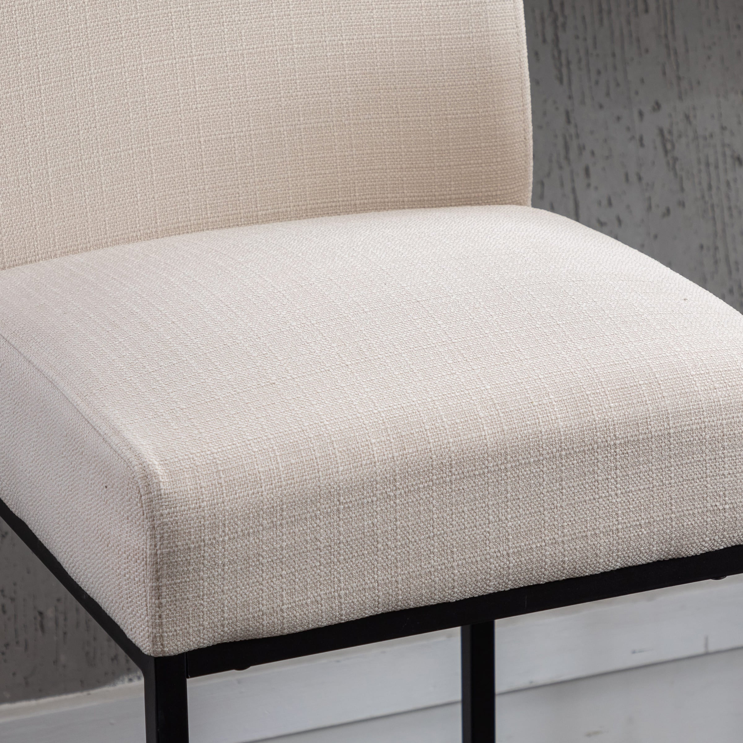 Close-up of seat cushion texture
