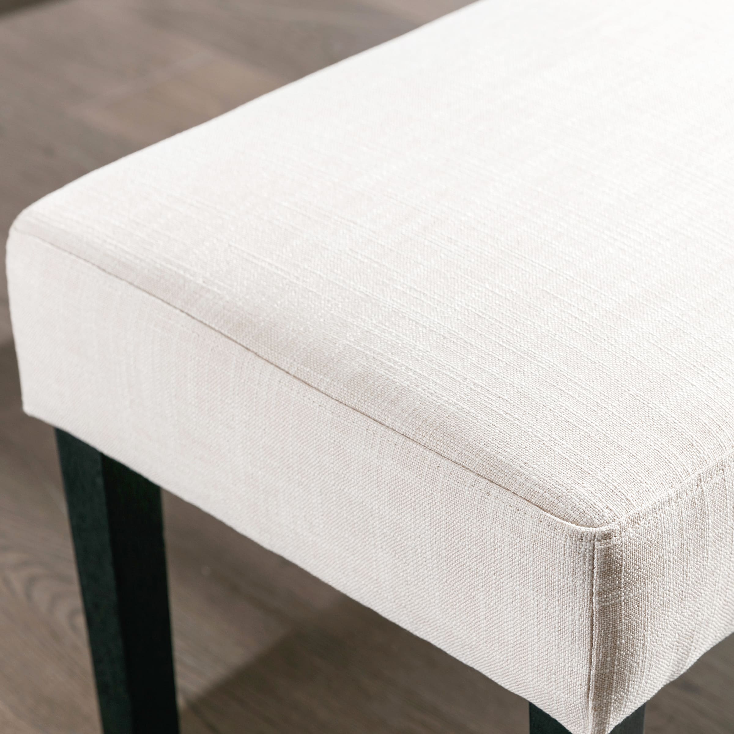 Close-up showing fabric texture