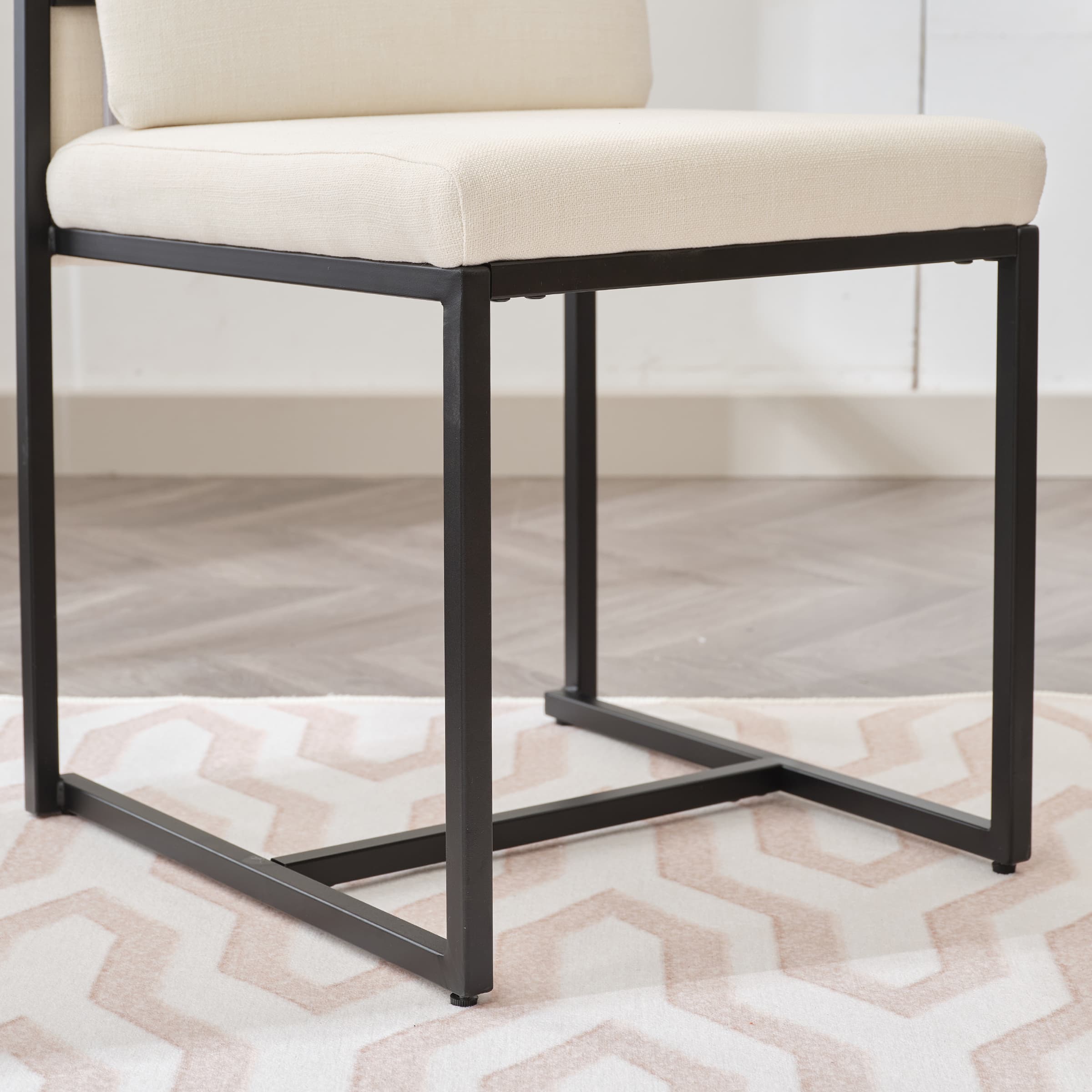 VESCASA Cushion Back Dining Chairs Set of 2 - 23111DC