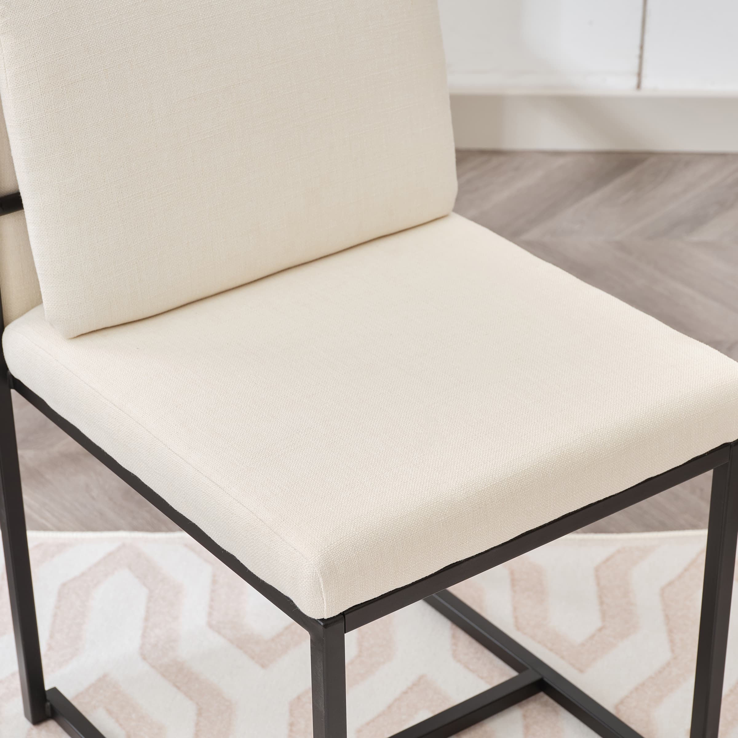 VESCASA Cushion Back Dining Chairs Set of 2 - 23111DC