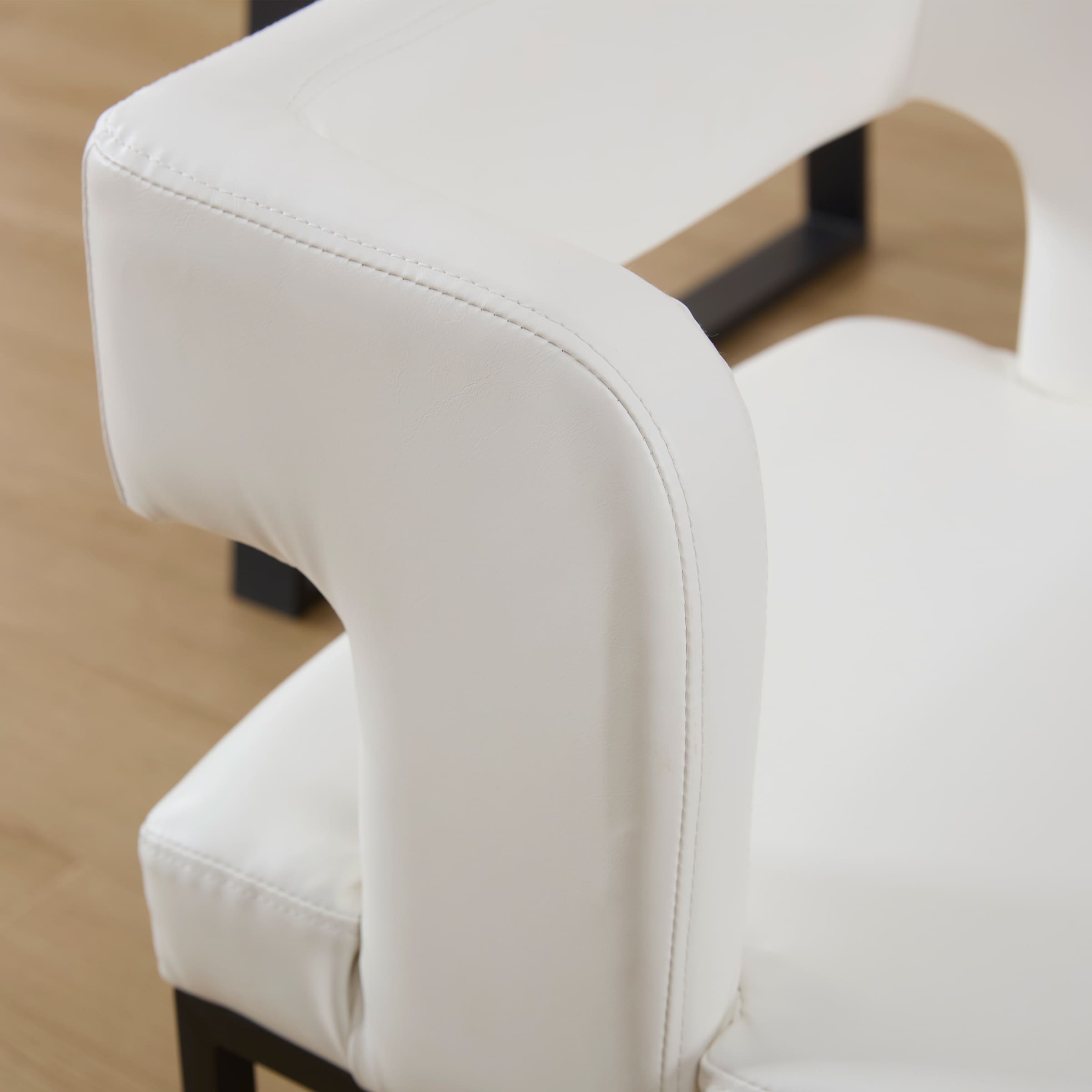 ZH4YOU Low Back Dining Chairs Set of 2 - 31017DC