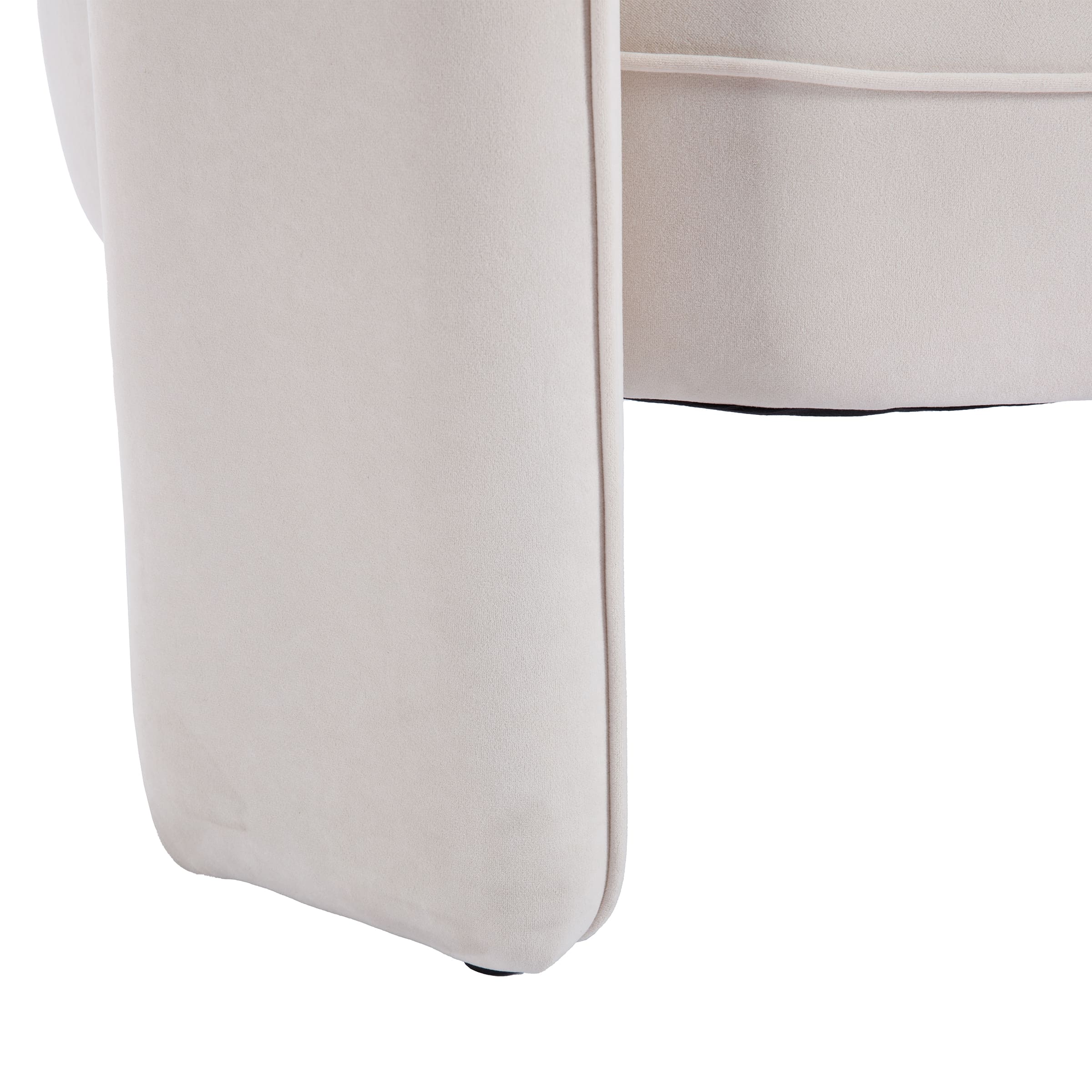 VESCASA Modern Barrel Accent Chair 1 PCS - 6414AC