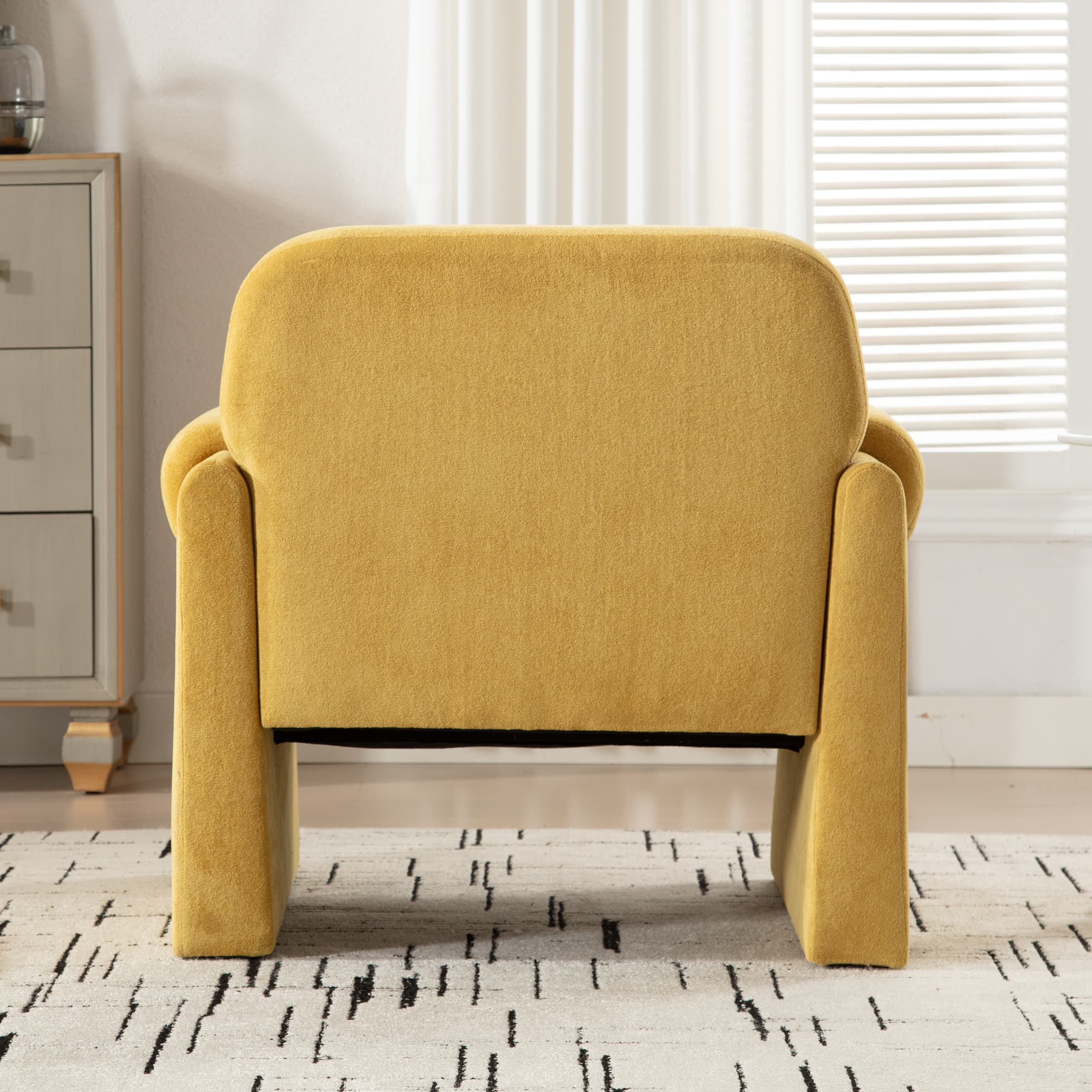 VESCASA 13" H Tufted Back Accent Chairs 1 PCS - 6552AC