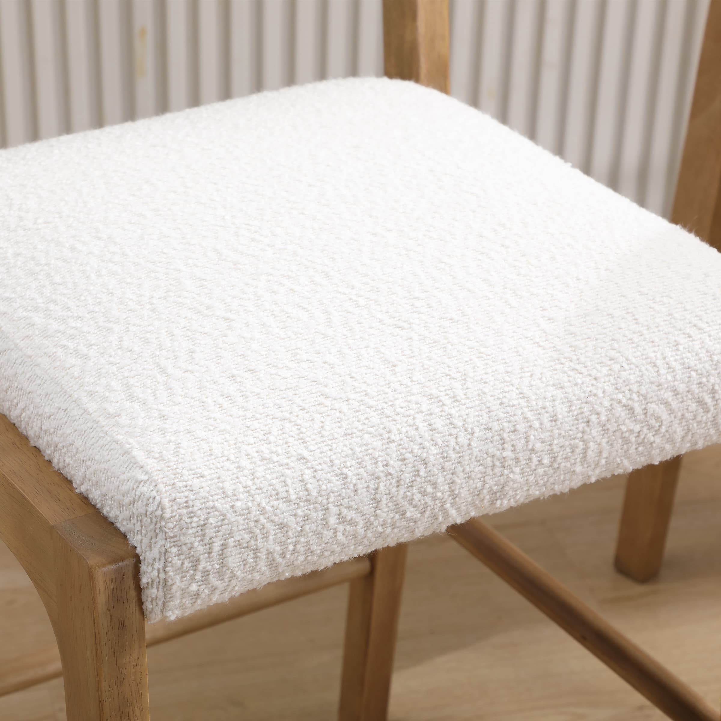 Close-up of seat fabric texture
