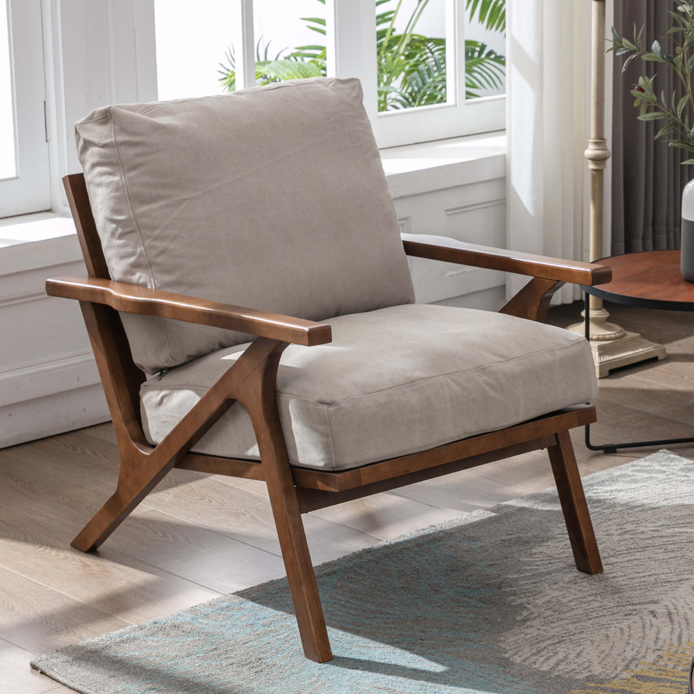 Vescasa Mid Century Accent Chair - 3422