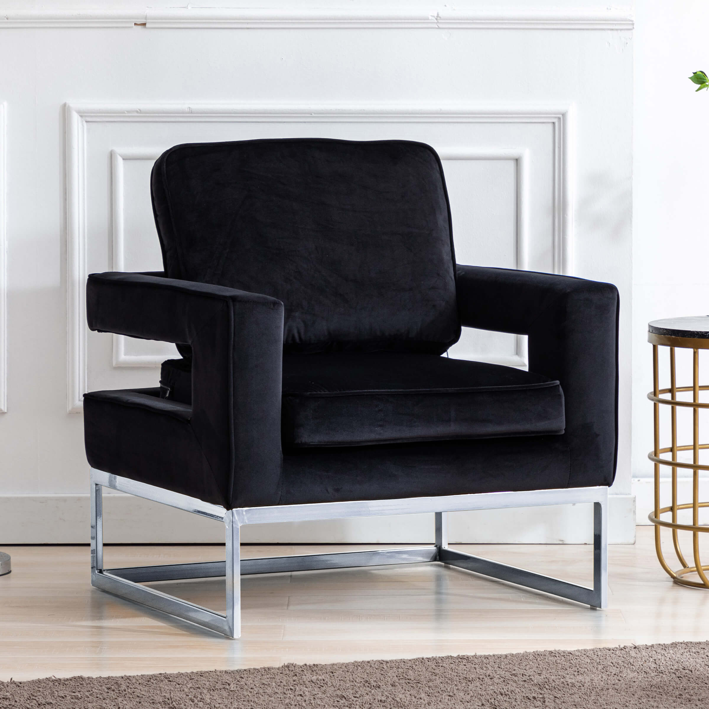 ZH4YOU Elegant Accent Chair 1 PCS - 20530AC