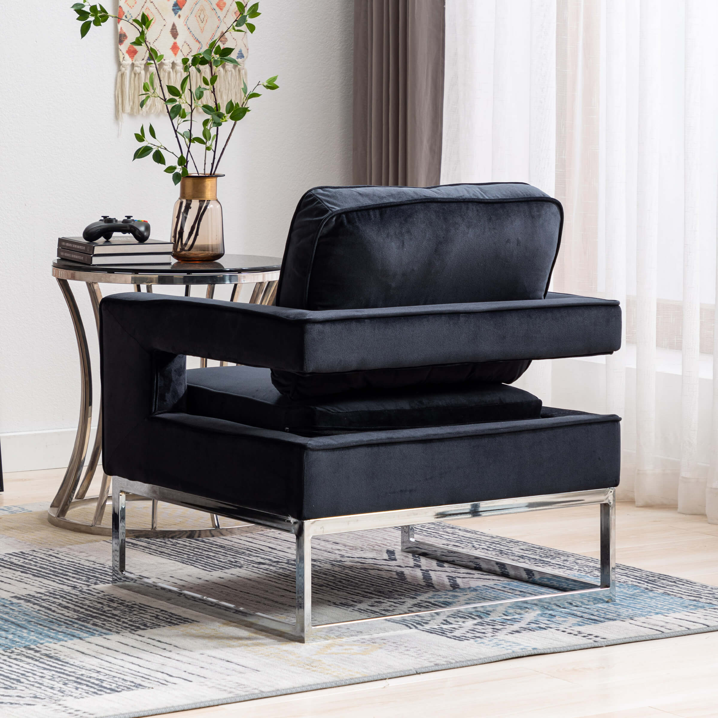 ZH4YOU Elegant Accent Chair 1 PCS - 20530AC