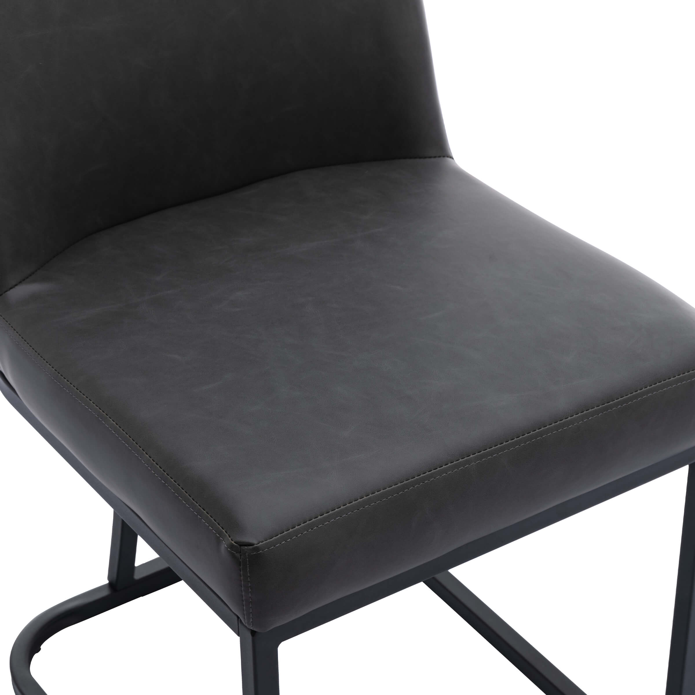 ZH4YOU Metal Legs Dining Chairs Set of 2 - 8673DC